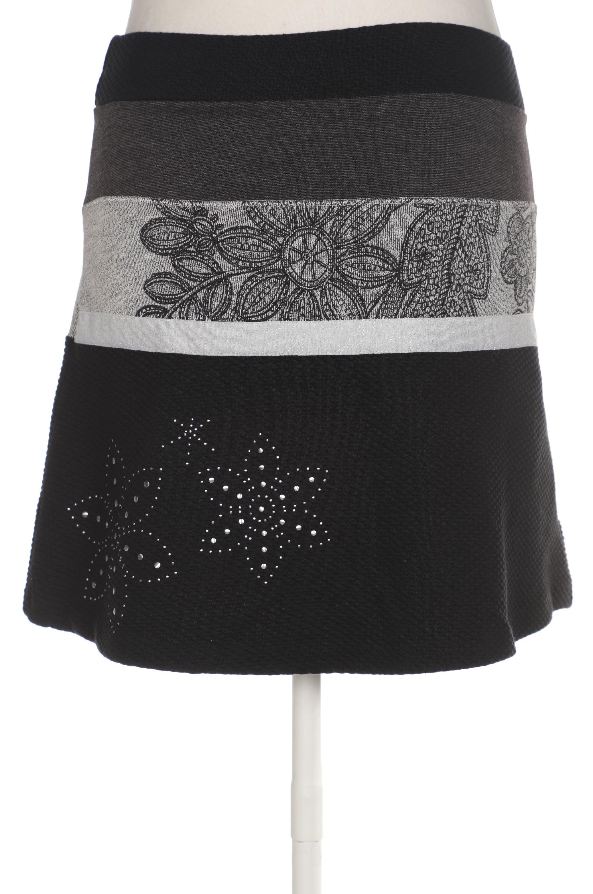 

Desigual Damen Rock, schwarz, Gr. 42