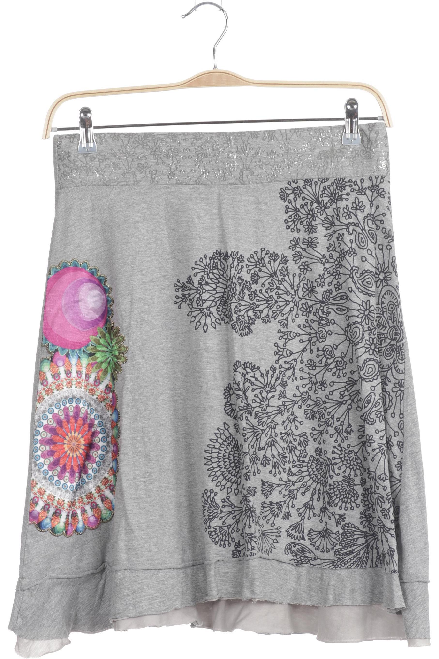 

Desigual Damen Rock, grau, Gr.