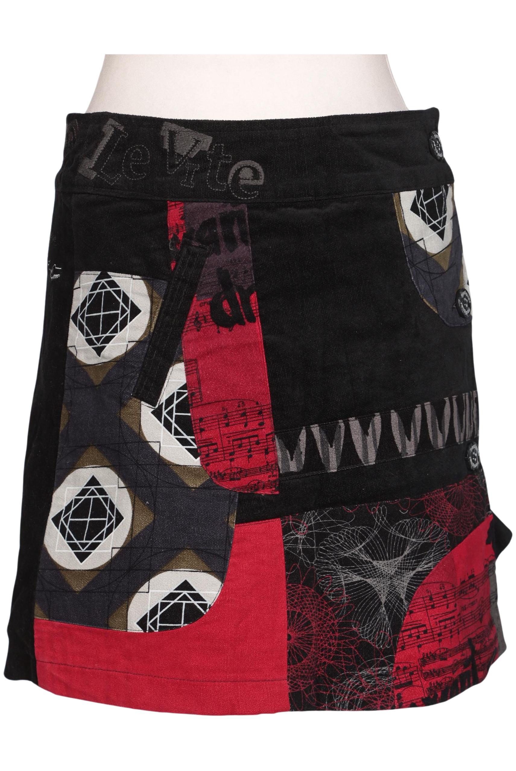 

Desigual Damen Rock, schwarz, Gr. 42