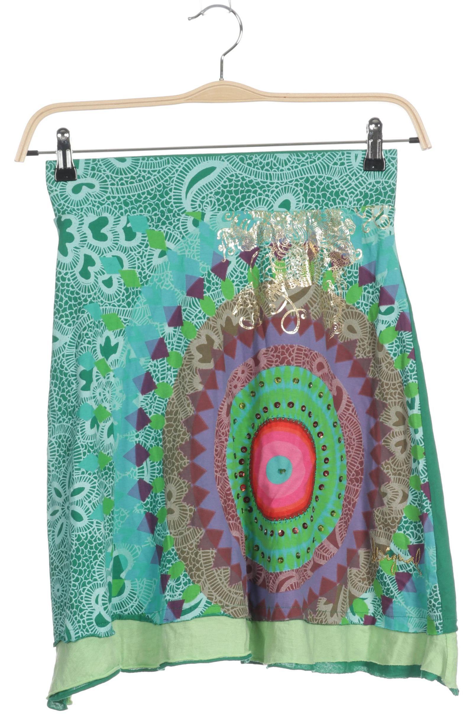 

Desigual Damen Rock, grün, Gr.