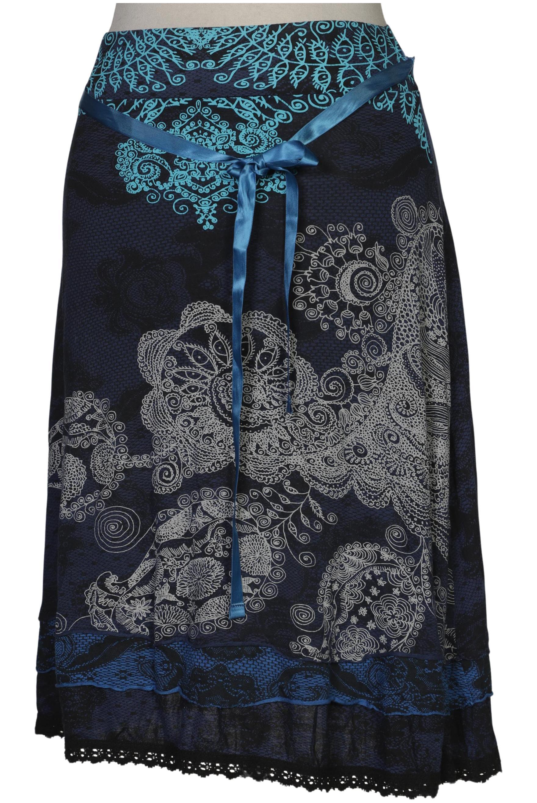 

Desigual Damen Rock, marineblau, Gr. 36