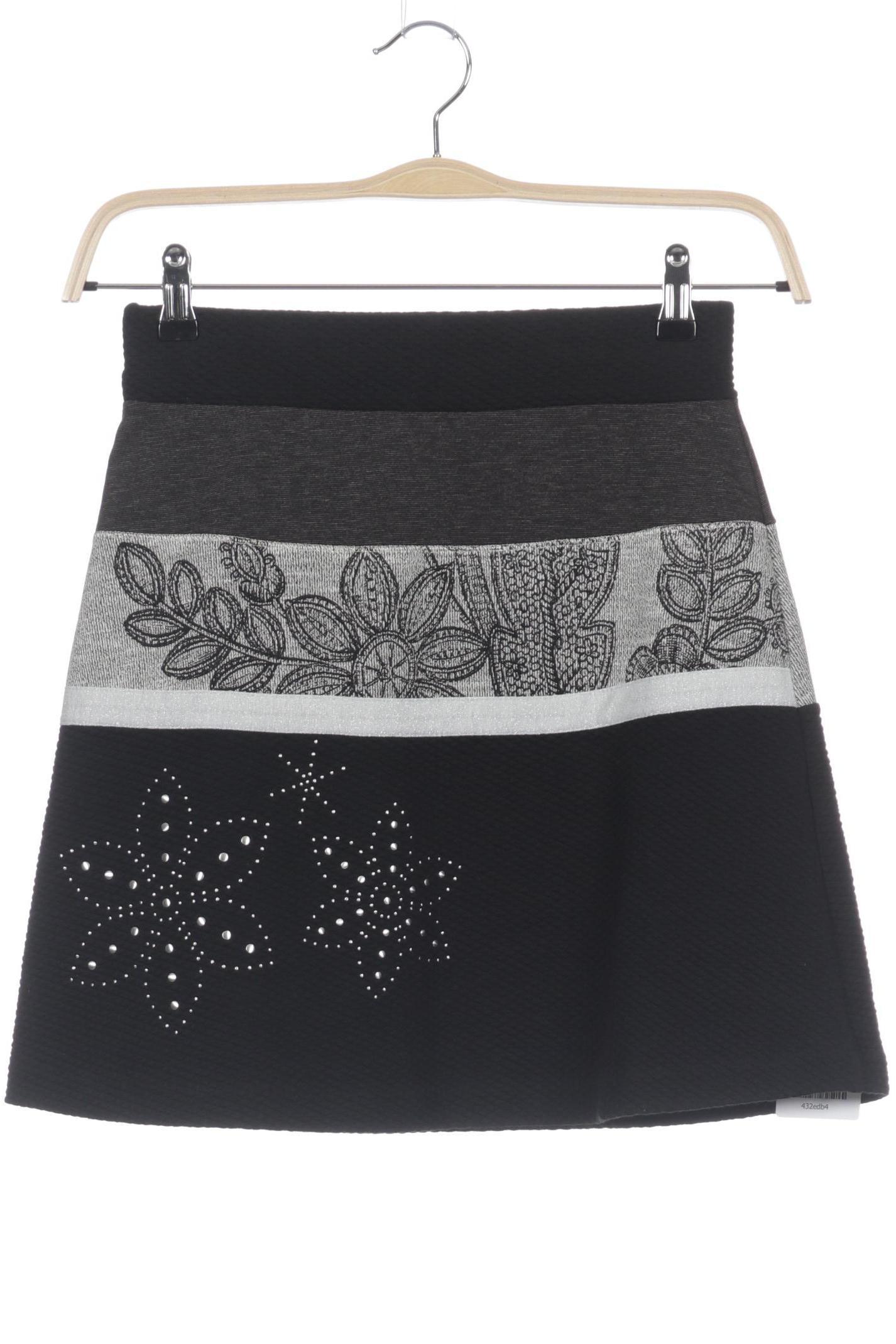 

Desigual Damen Rock, schwarz, Gr.