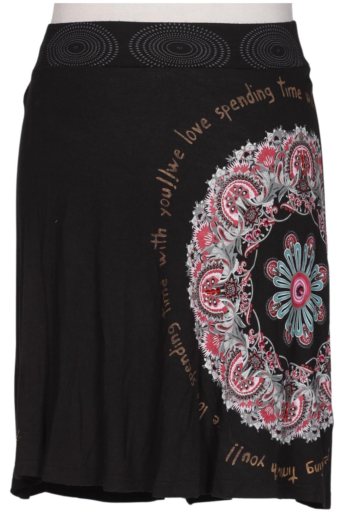 

Desigual Damen Rock, schwarz, Gr. 38