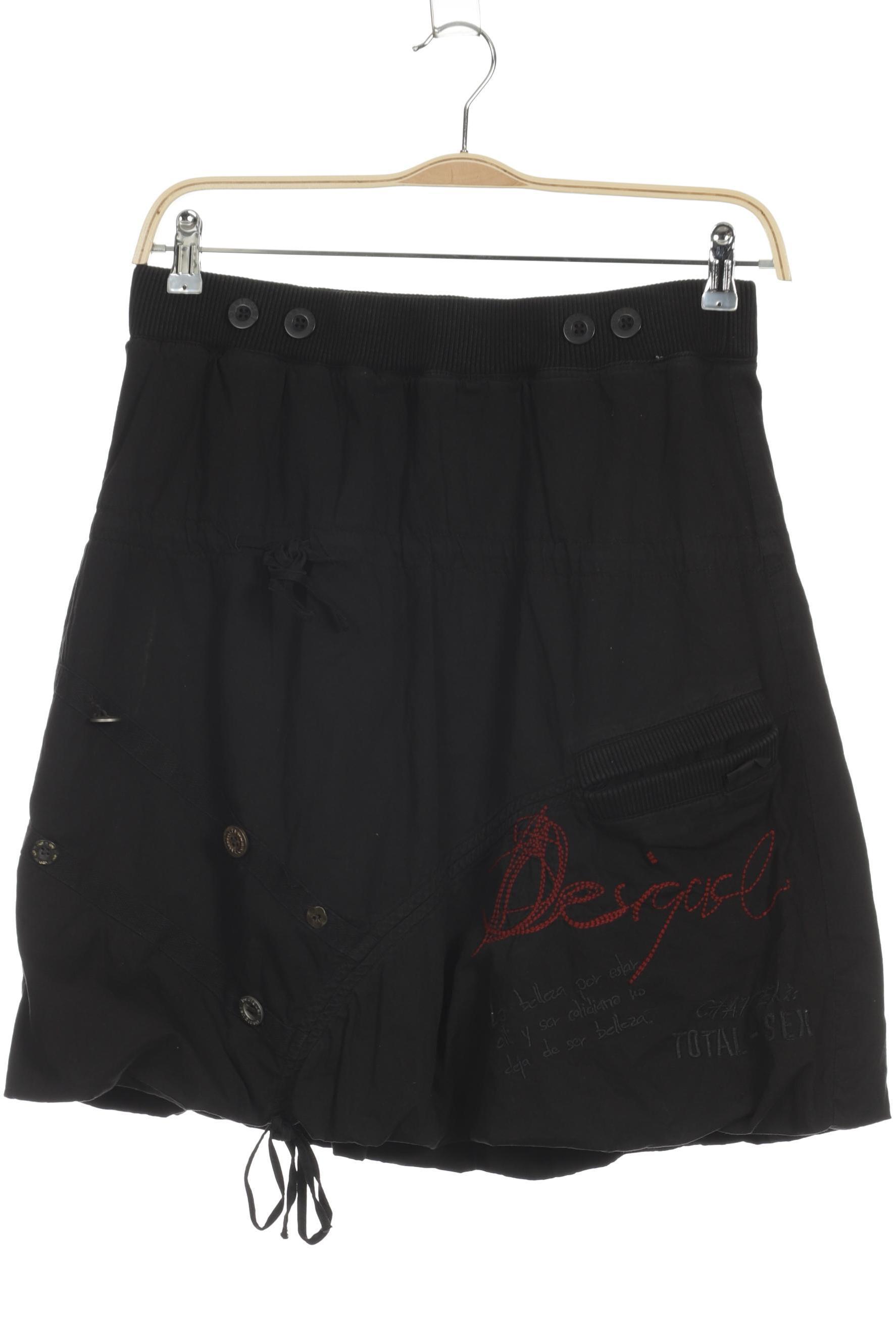

Desigual Damen Rock, schwarz, Gr. 42