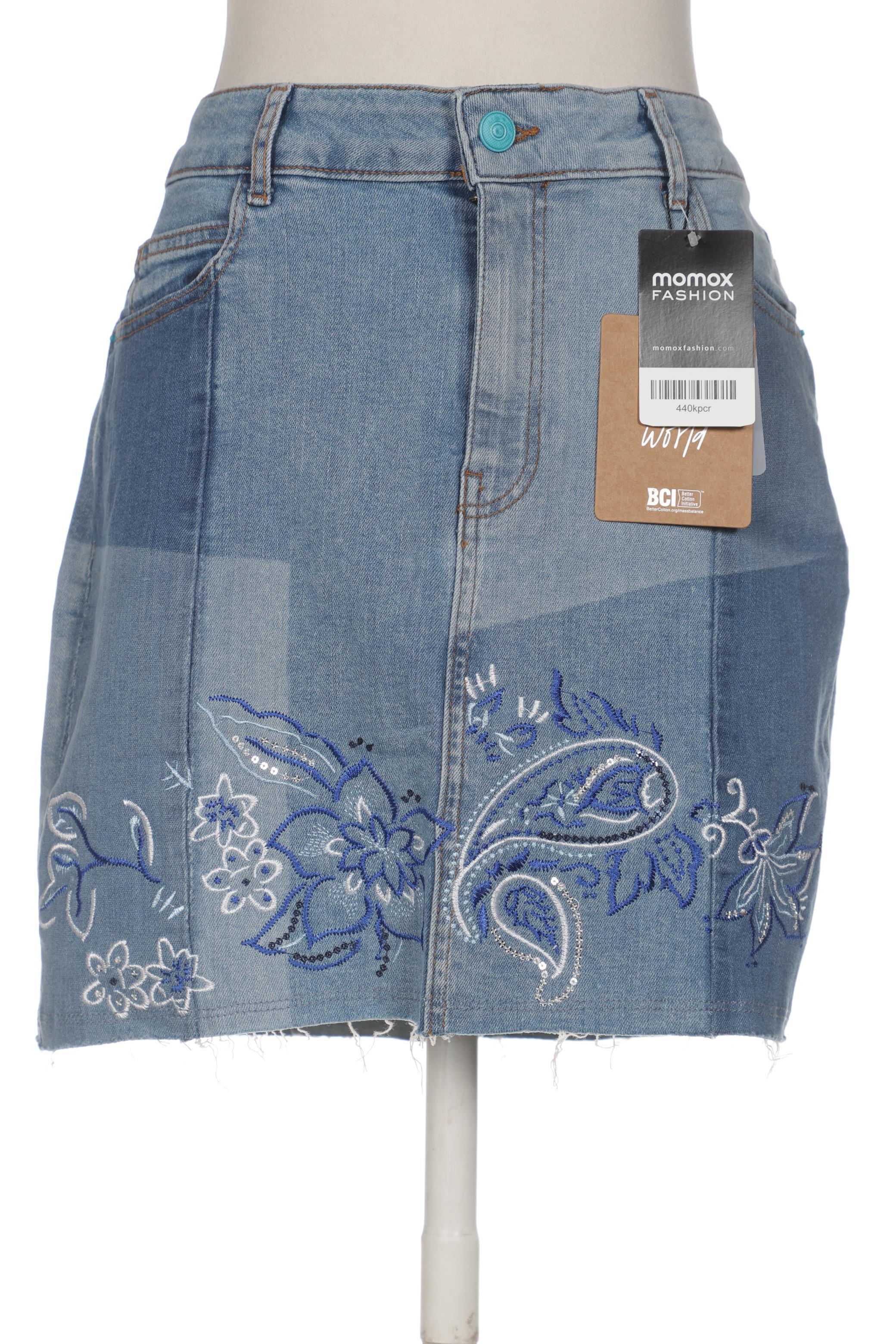 

Desigual Damen Rock, blau