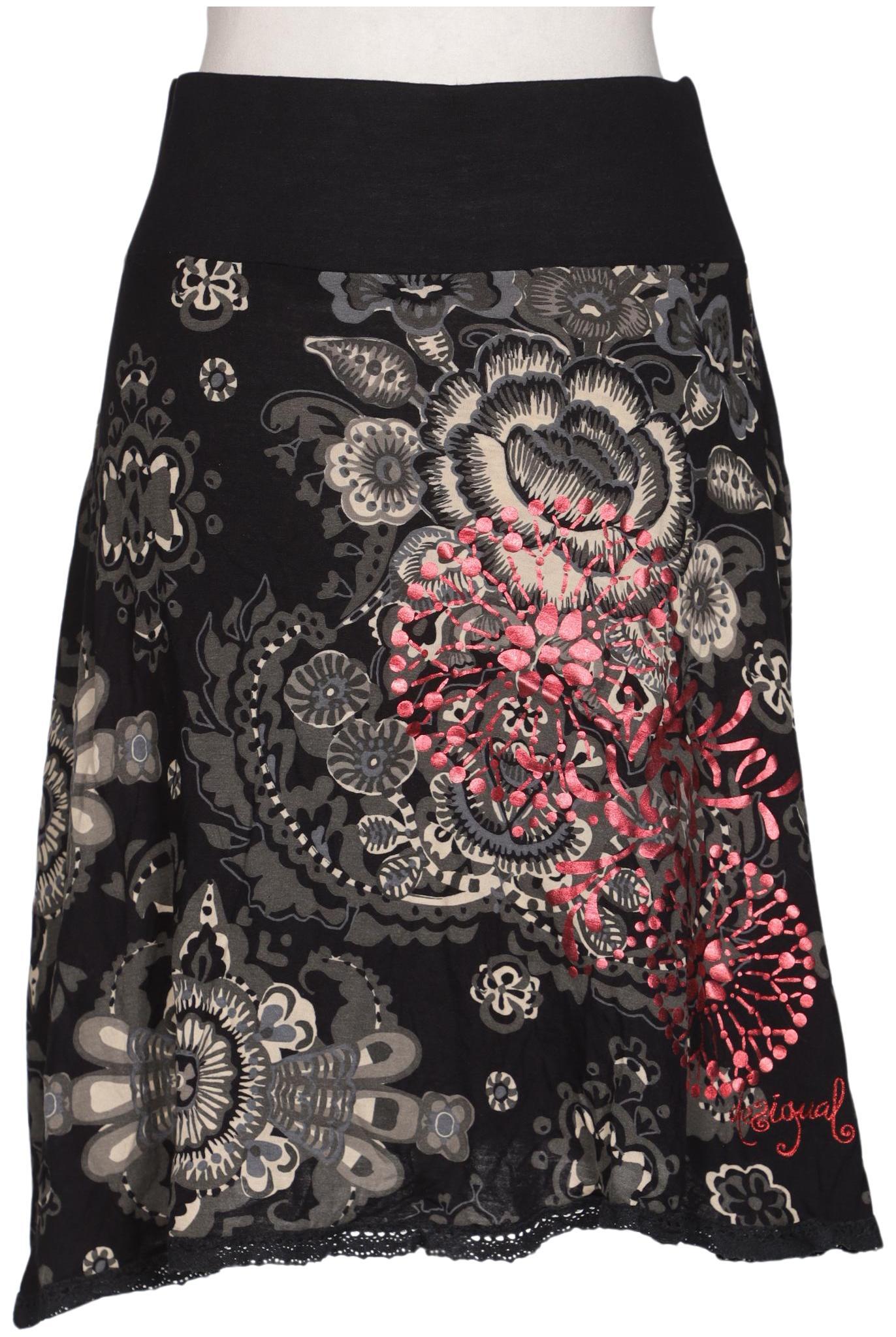 

Desigual Damen Rock, schwarz, Gr. 36