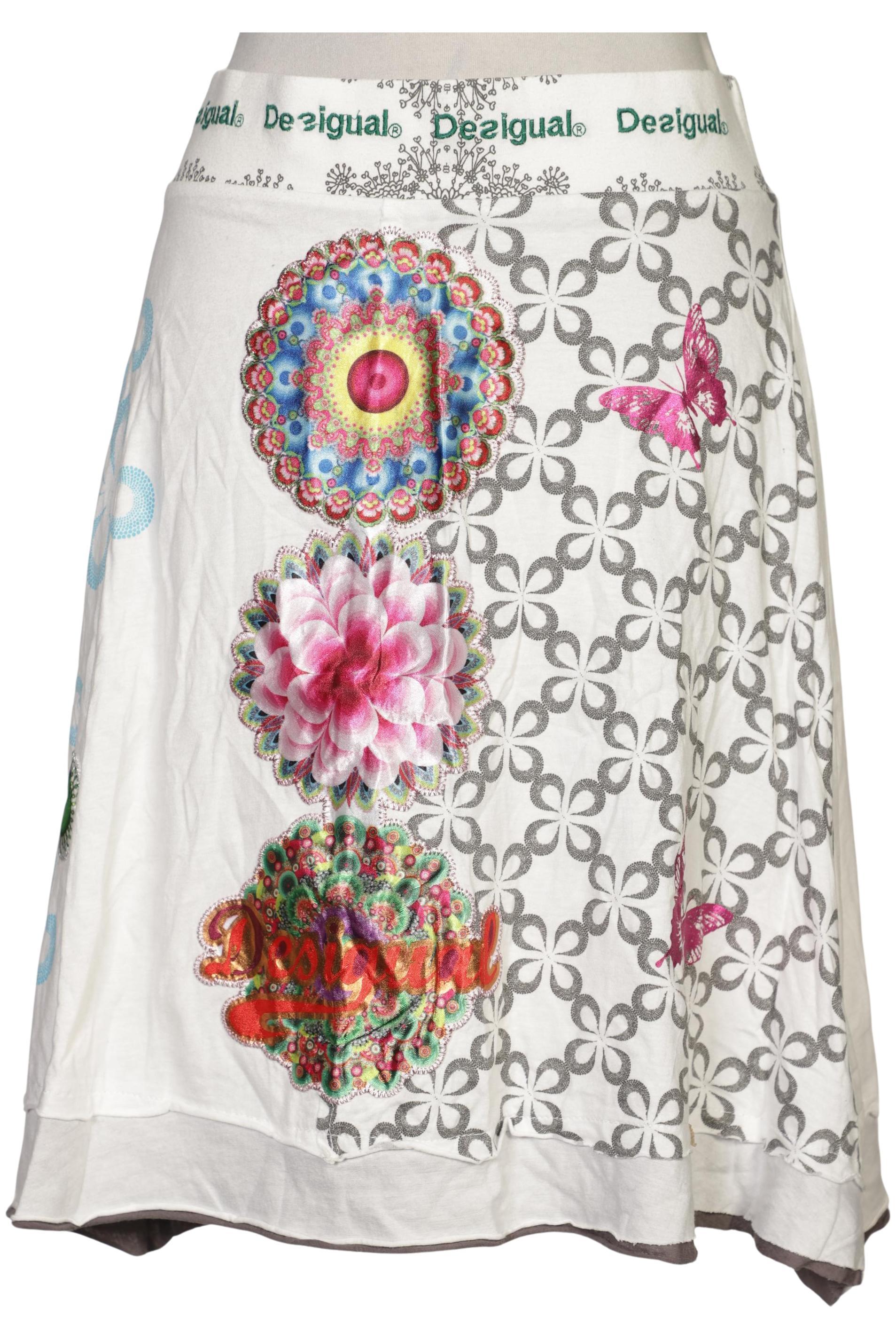 

Desigual Damen Rock, weiß, Gr. 38