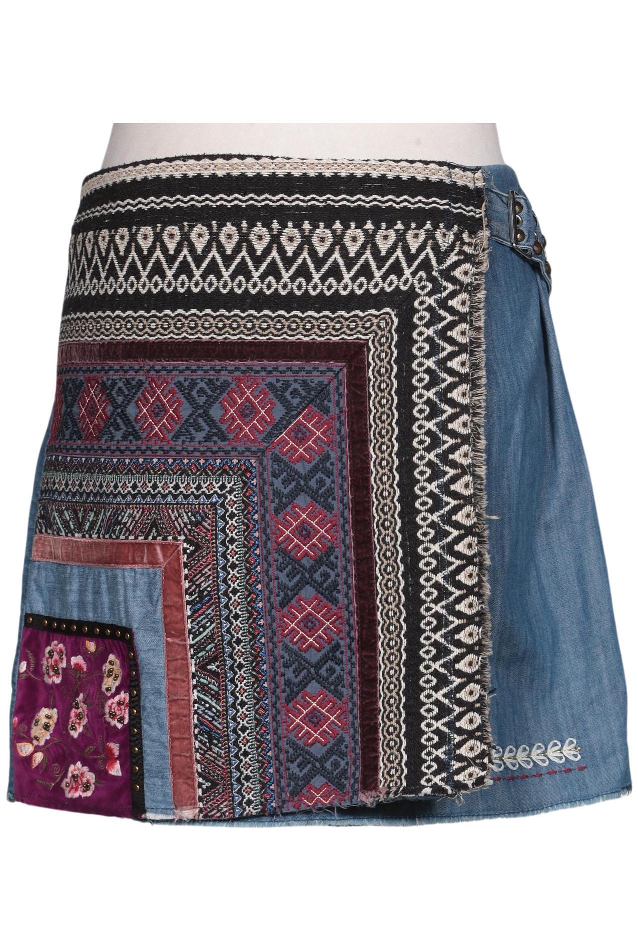 

Desigual Damen Rock, blau, Gr. 32