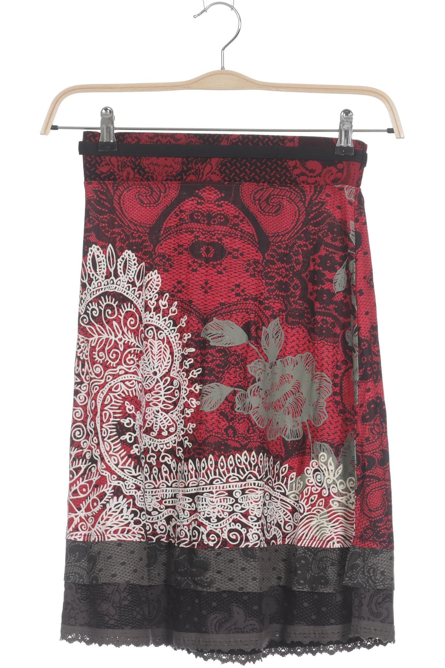 

Desigual Damen Rock, rot, Gr.