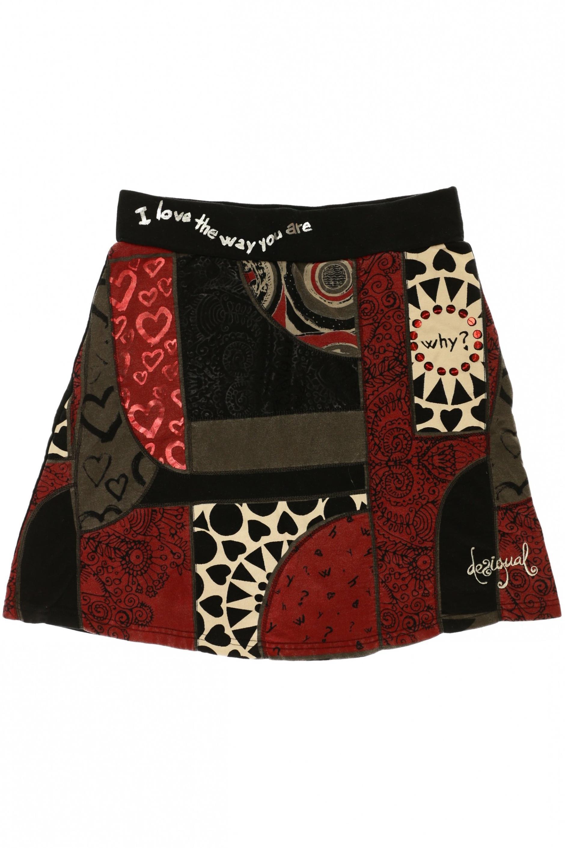 

Desigual Damen Rock, schwarz, Gr.