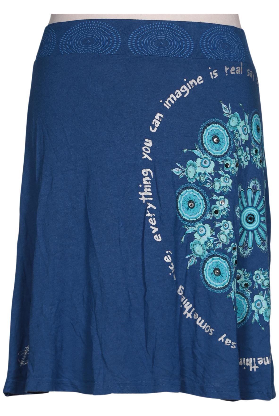 

Desigual Damen Rock, blau, Gr. 42