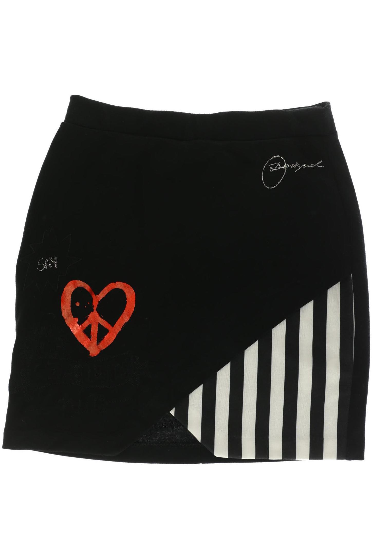 

Desigual Damen Rock, schwarz, Gr.