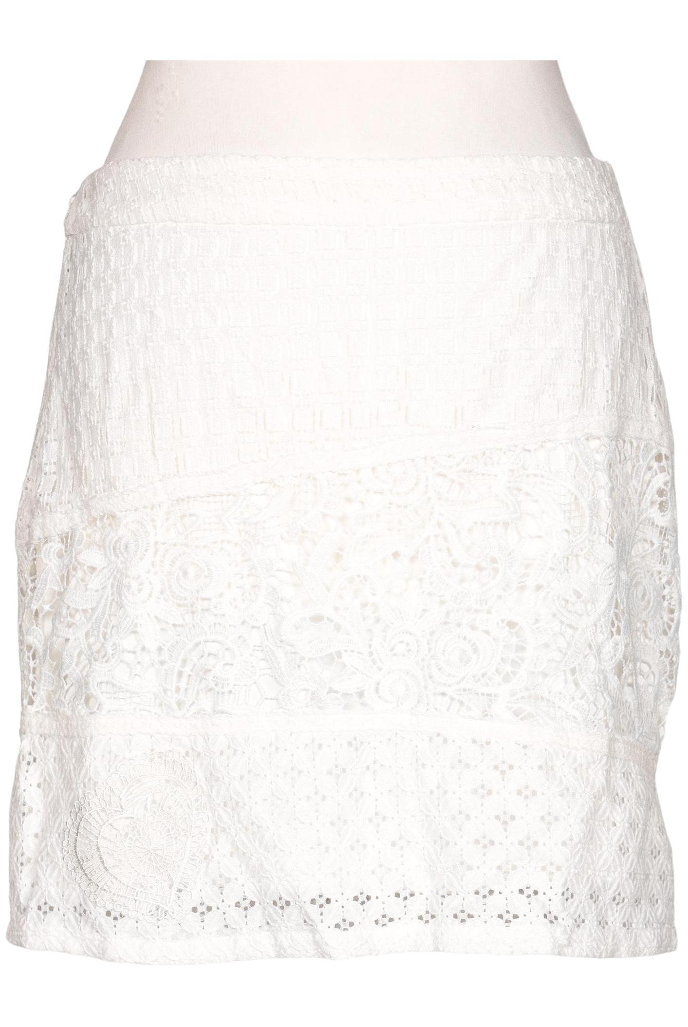 

Desigual Damen Rock, weiß, Gr. 38