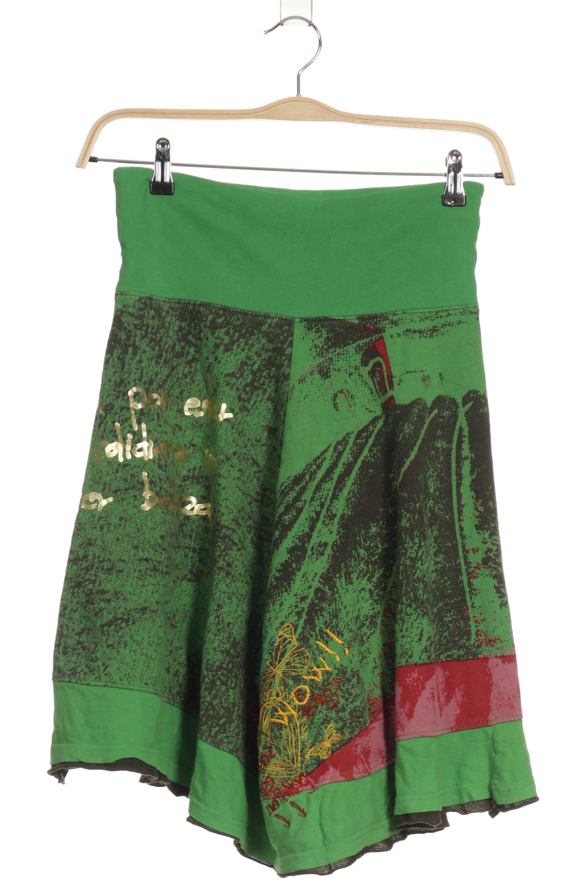 

Desigual Damen Rock, grün, Gr.