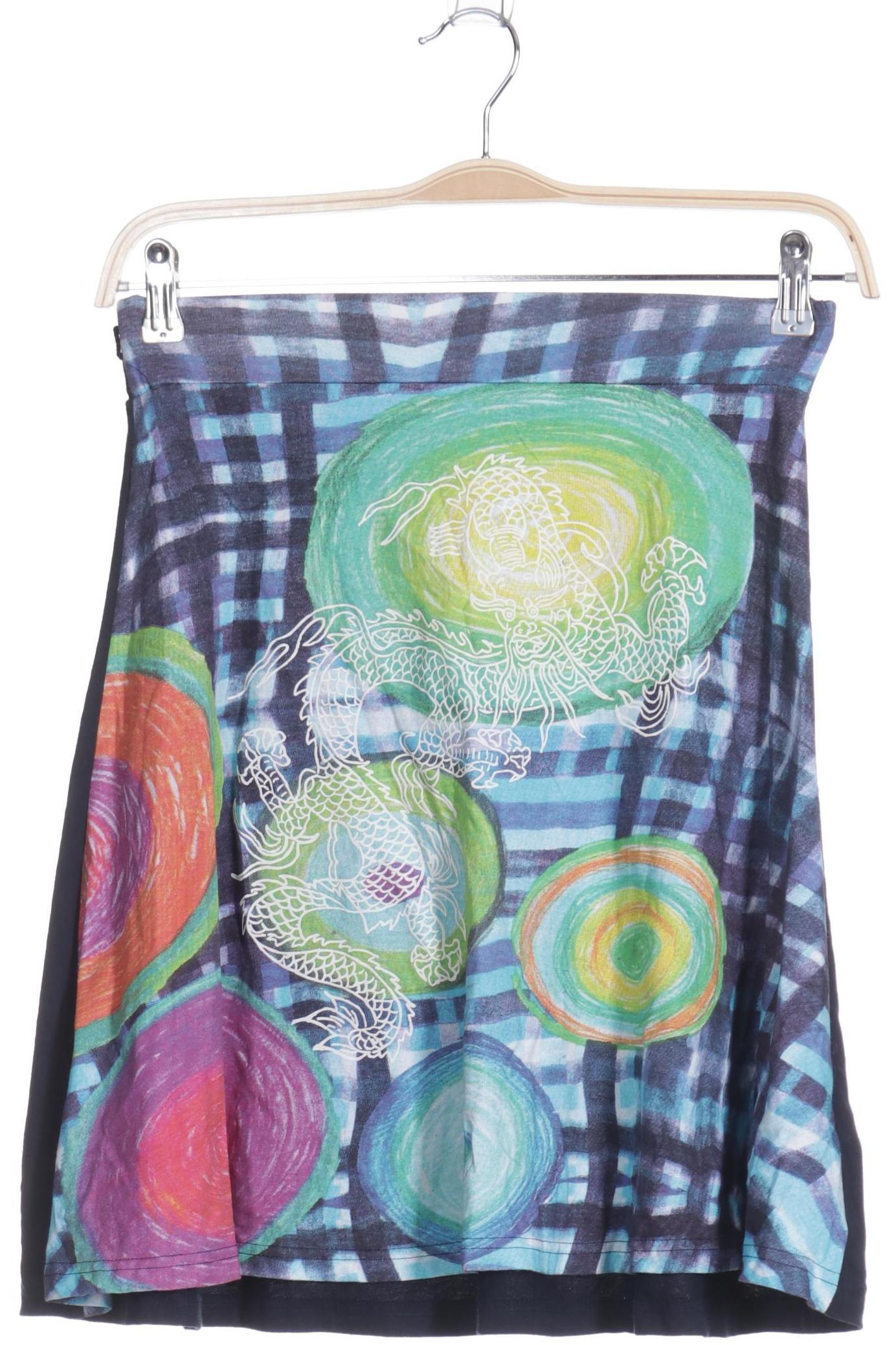 

Desigual Damen Rock, blau, Gr.