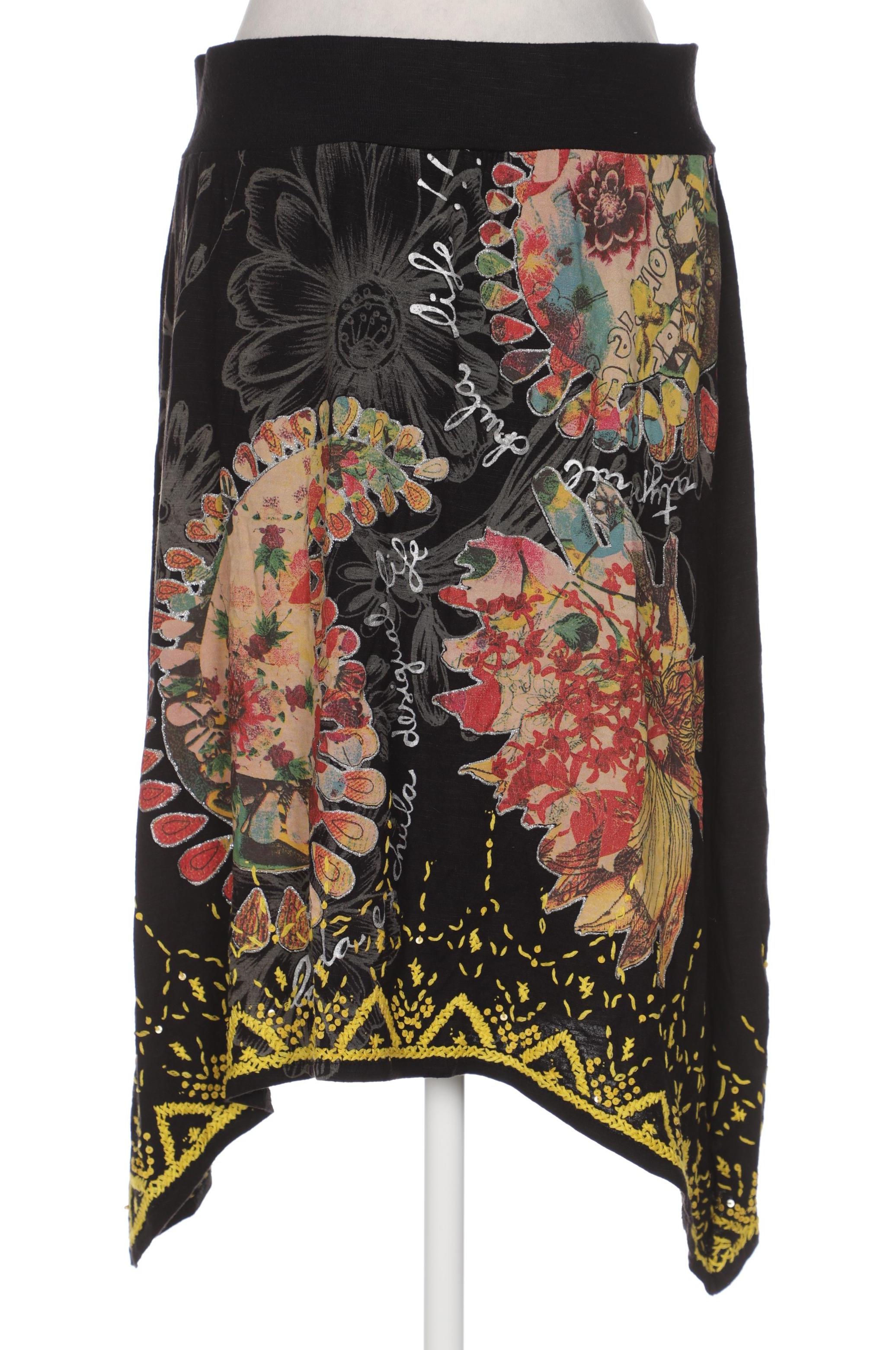 

Desigual Damen Rock, schwarz, Gr. 38