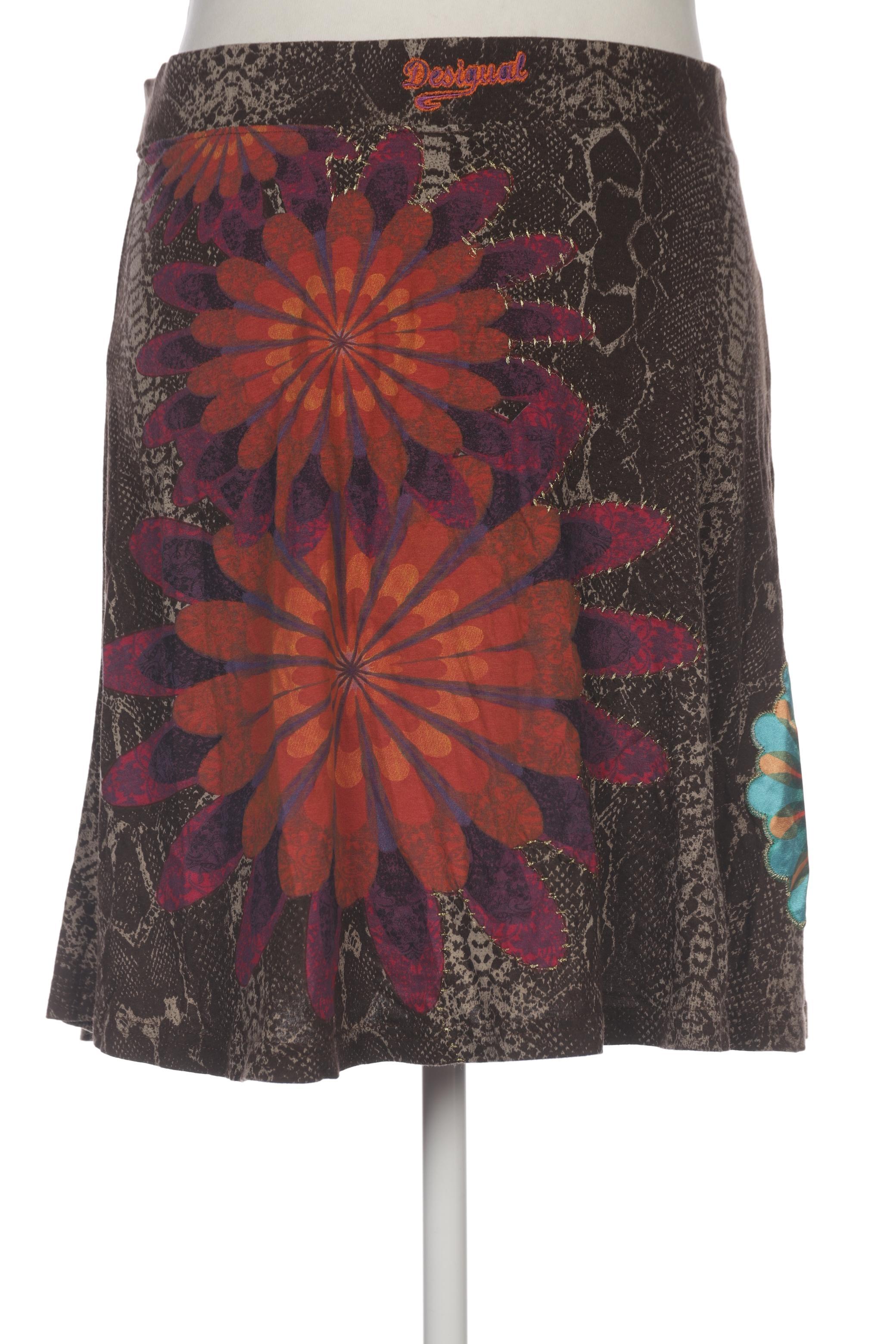 

Desigual Damen Rock, braun, Gr. 44