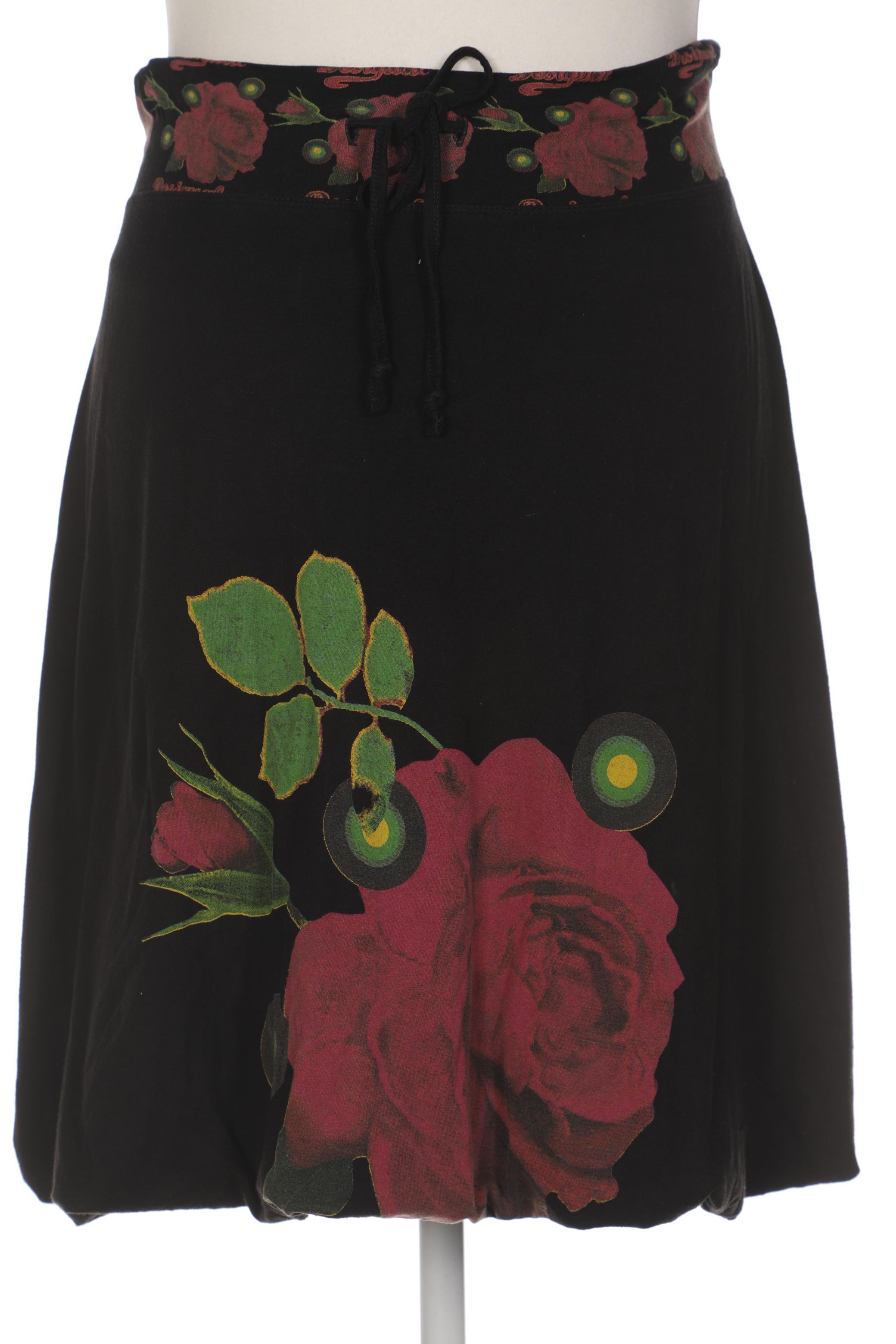 

Desigual Damen Rock, schwarz, Gr. 42