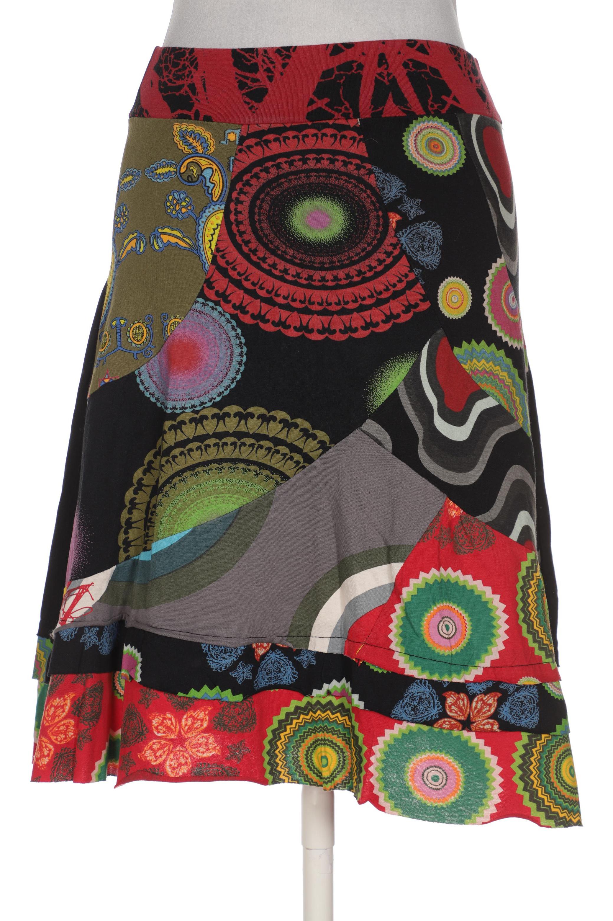 

Desigual Damen Rock, mehrfarbig, Gr. 34