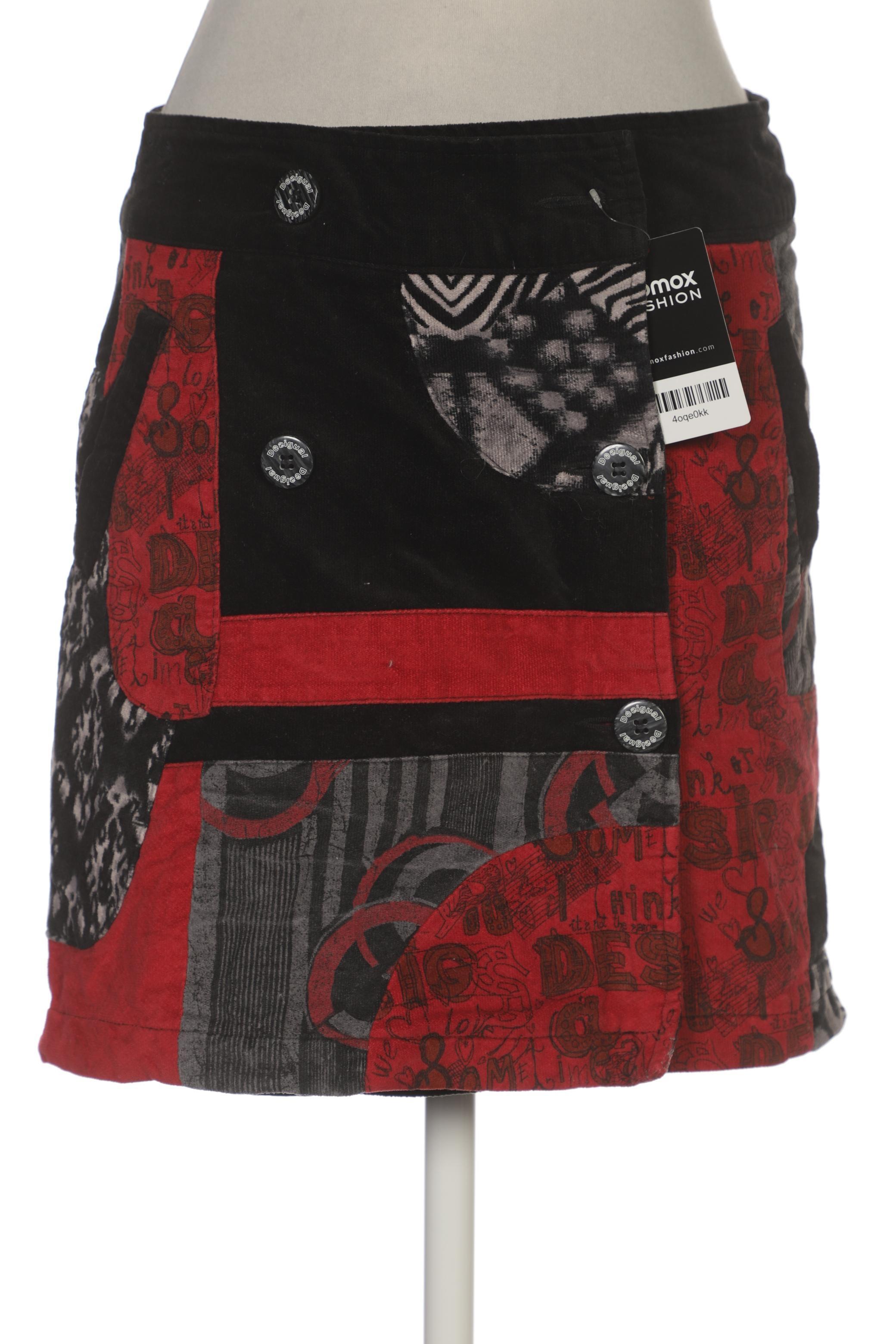 

Desigual Damen Rock, schwarz, Gr. 38