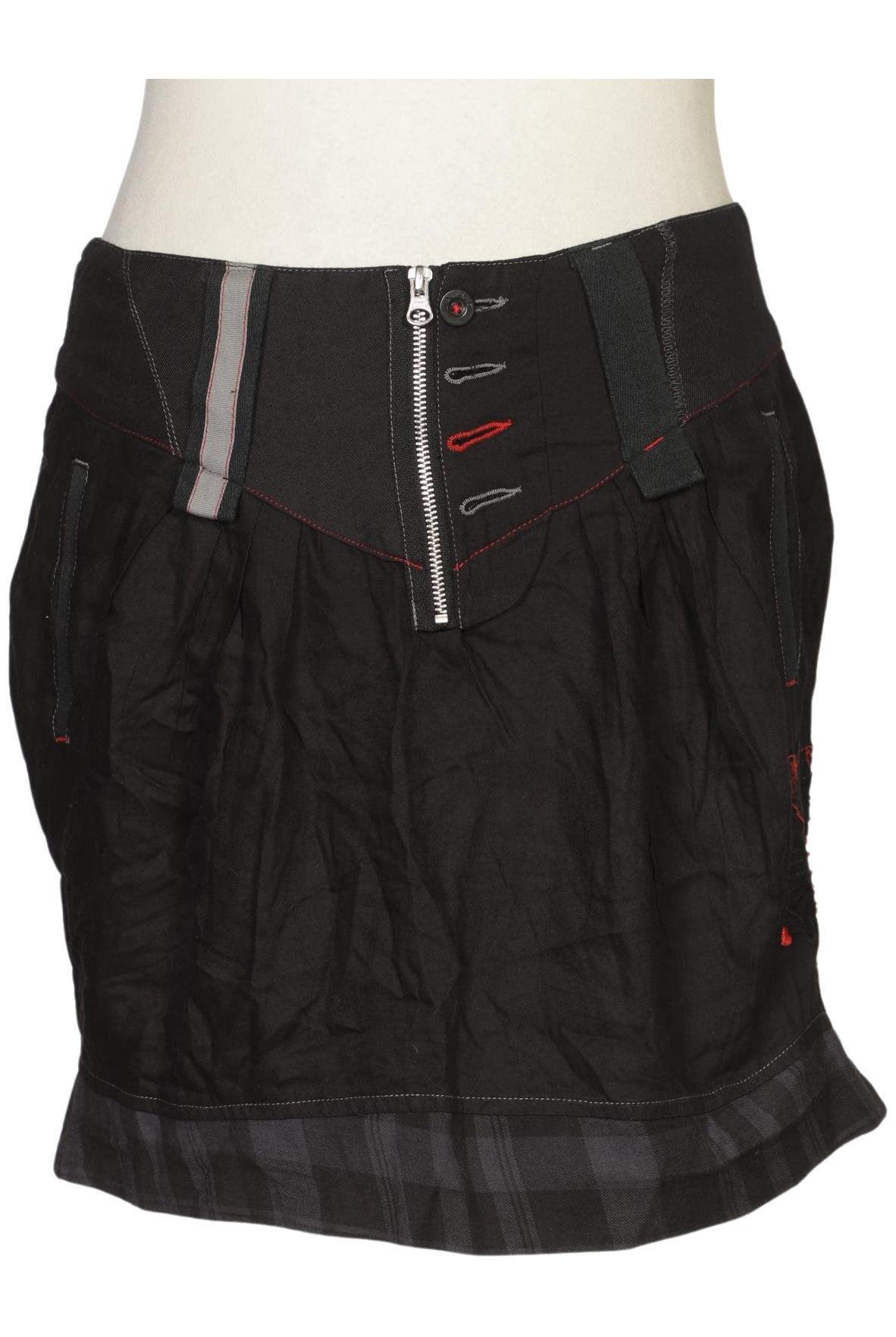 

Desigual Damen Rock, schwarz, Gr. 42