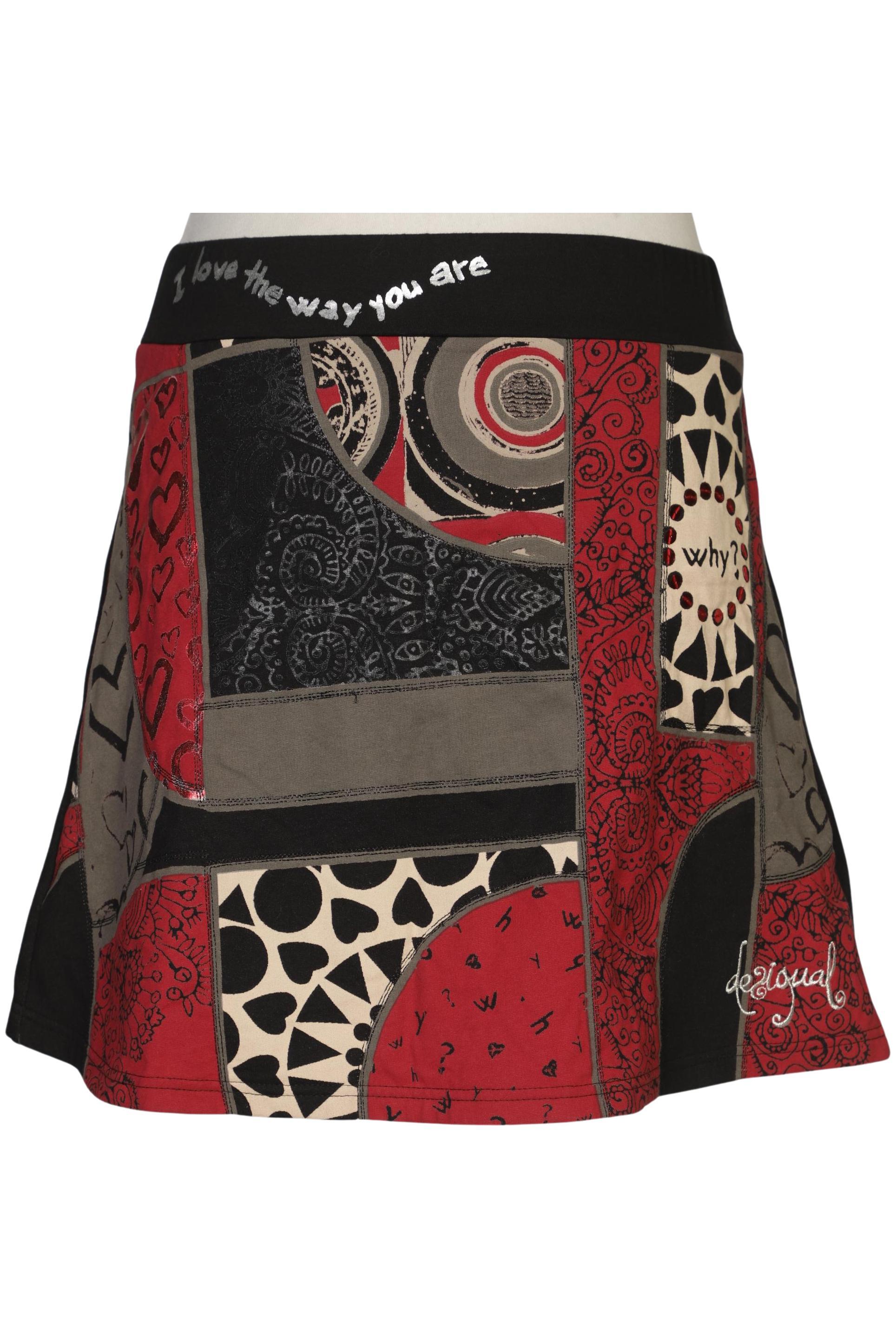 

Desigual Damen Rock, schwarz, Gr. 44