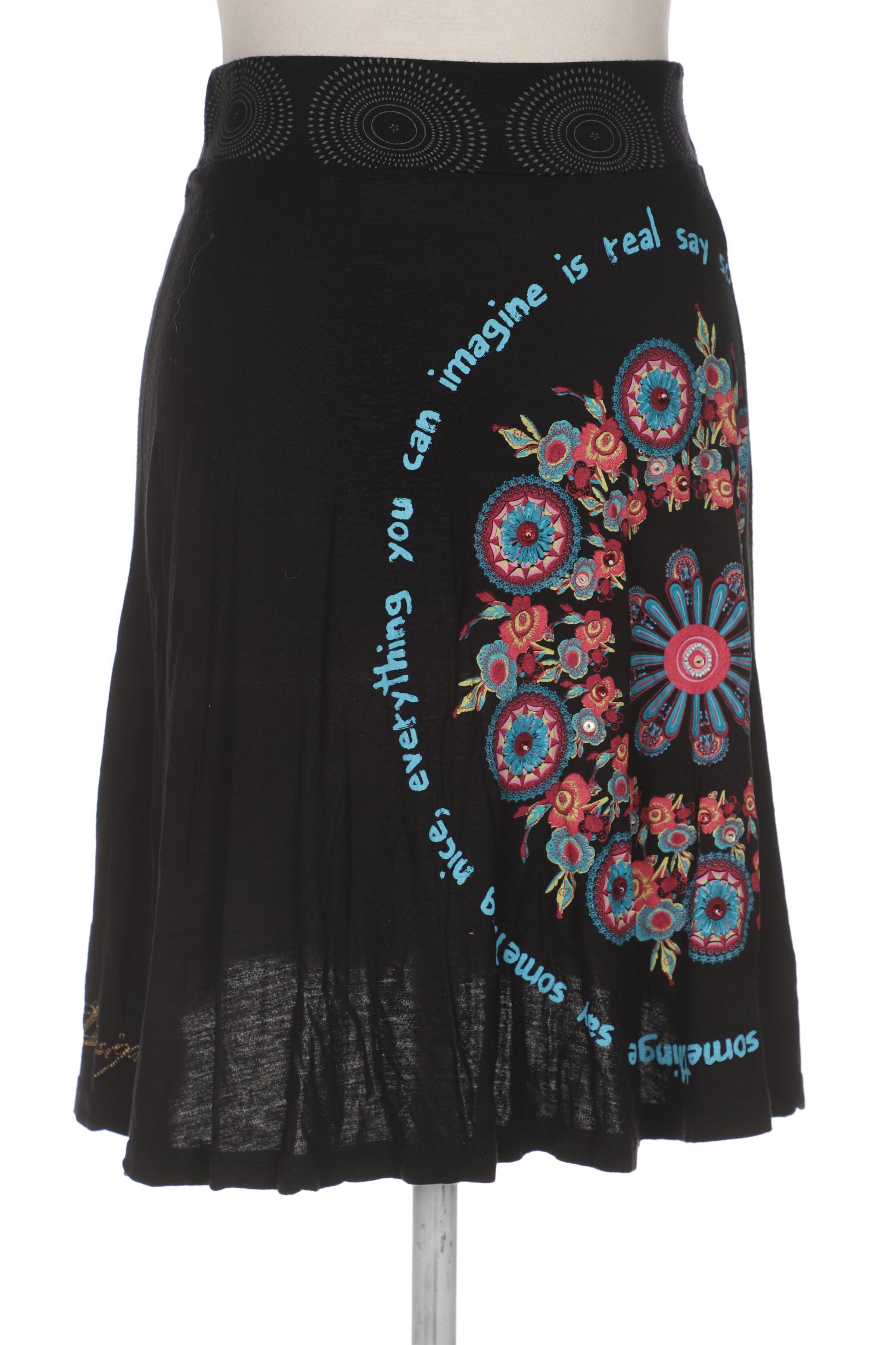 

Desigual Damen Rock, schwarz