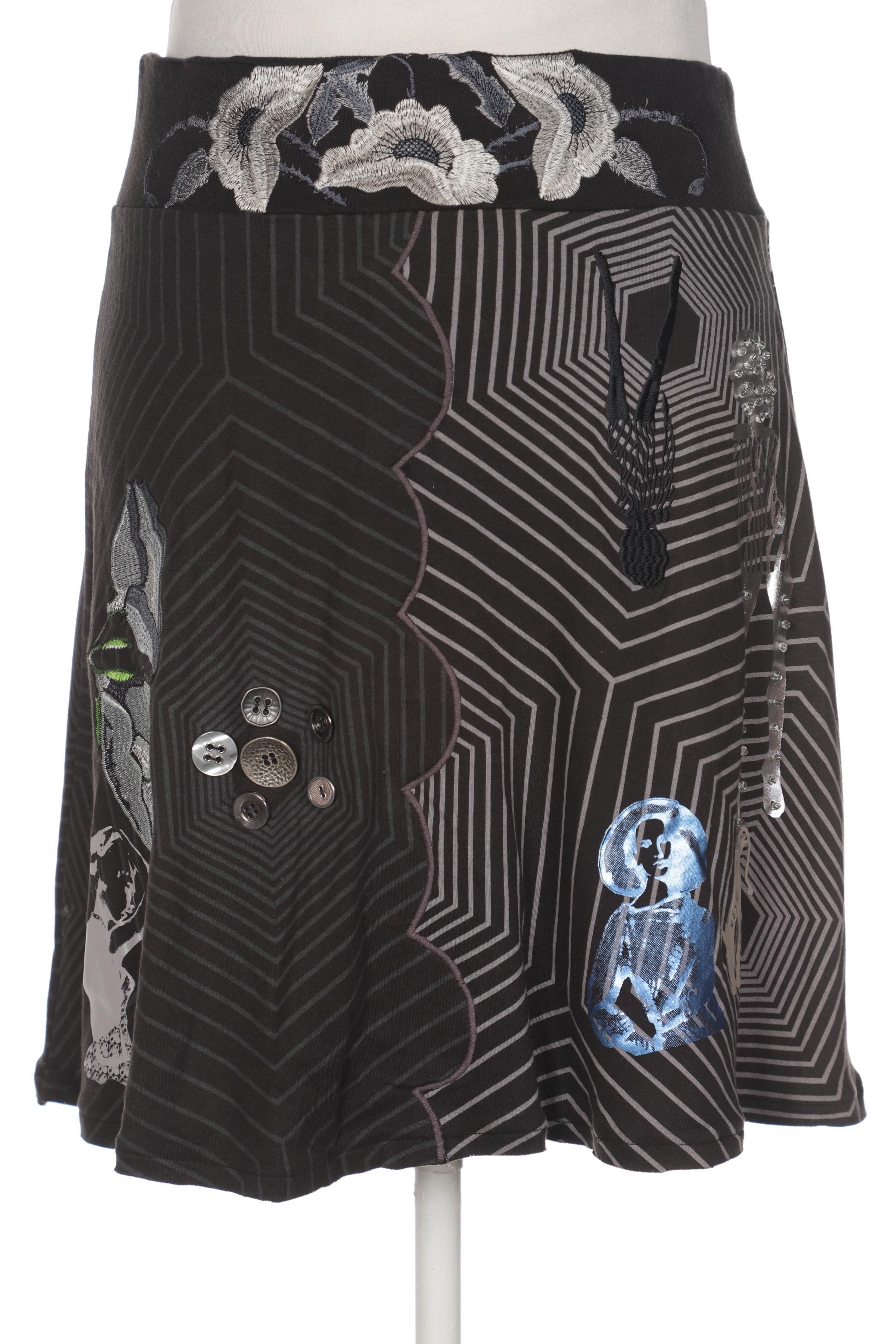 

Desigual Damen Rock, grau, Gr. 42