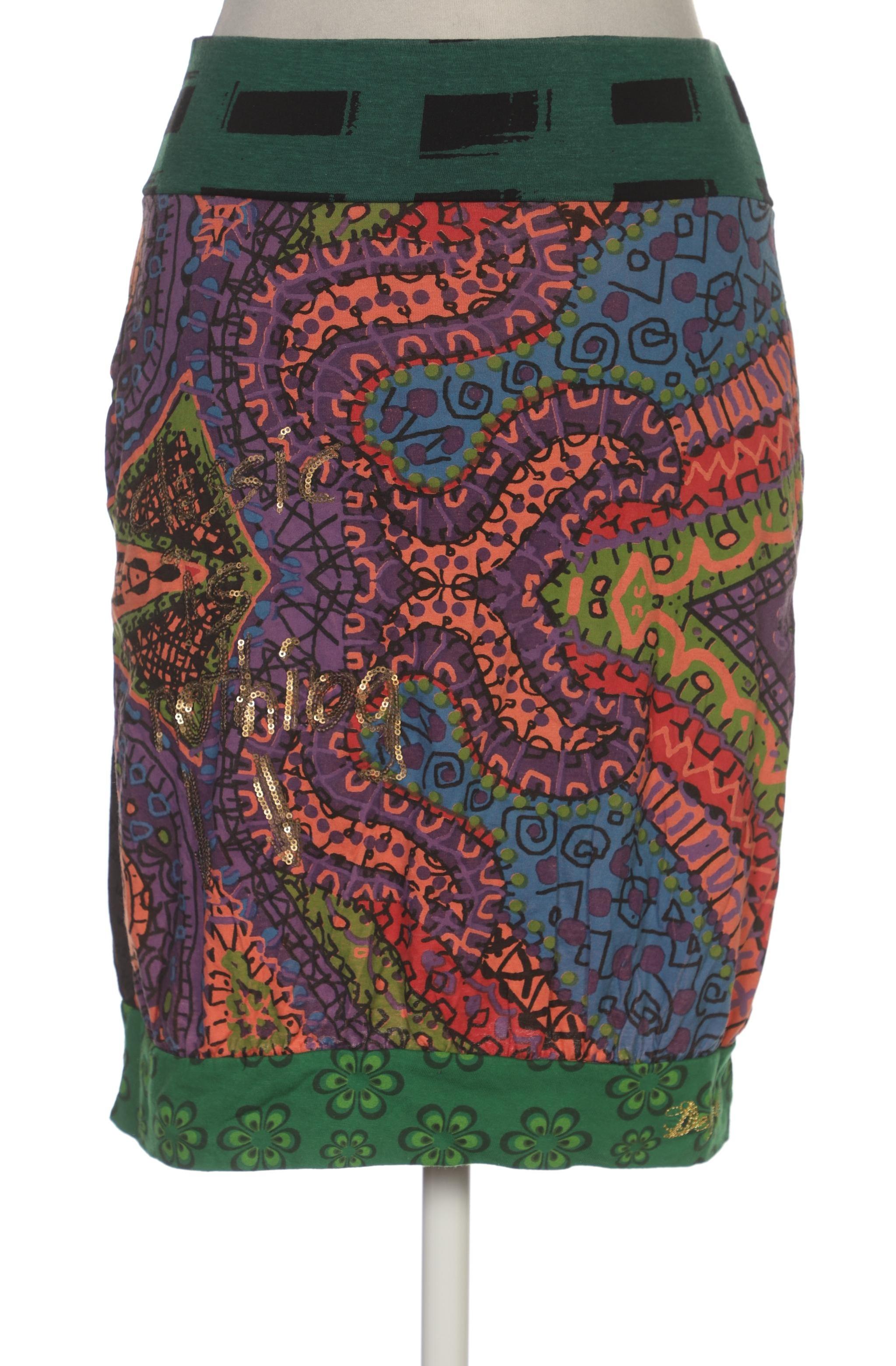 

Desigual Damen Rock, mehrfarbig, Gr. 34