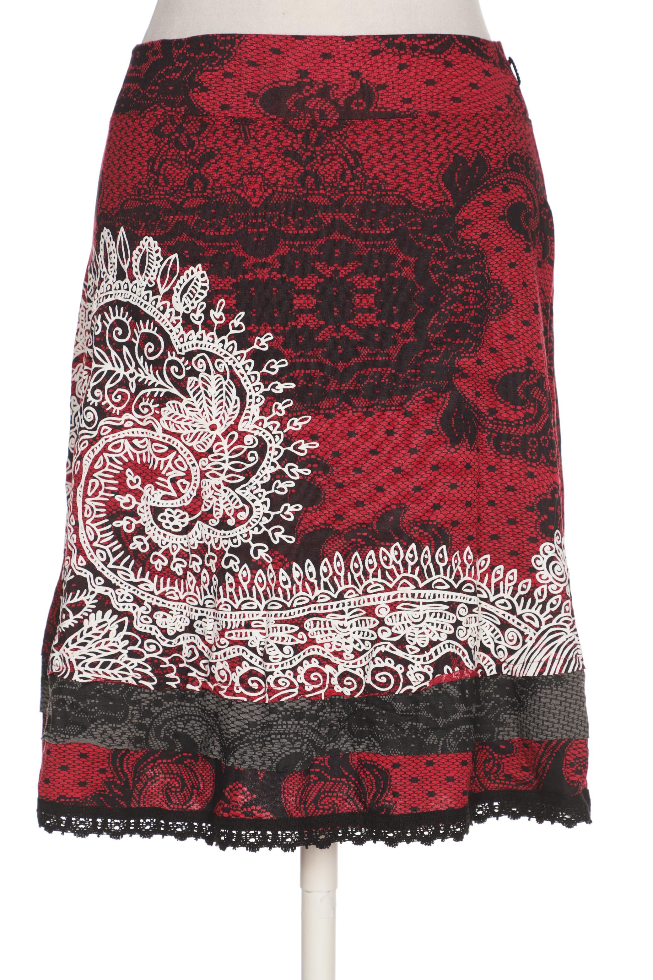 

Desigual Damen Rock, rot, Gr. 34
