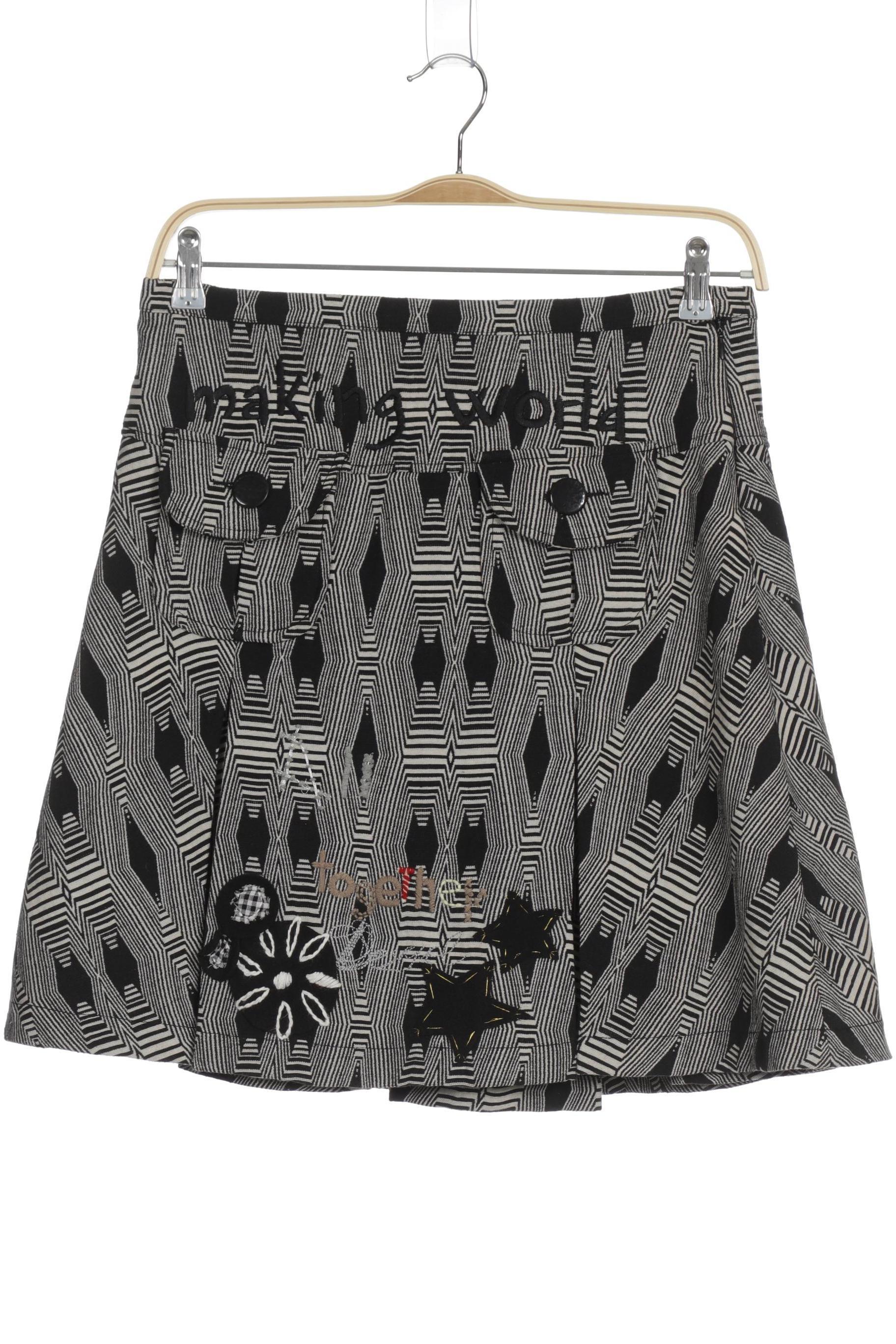 

Desigual Damen Rock, schwarz, Gr. 40