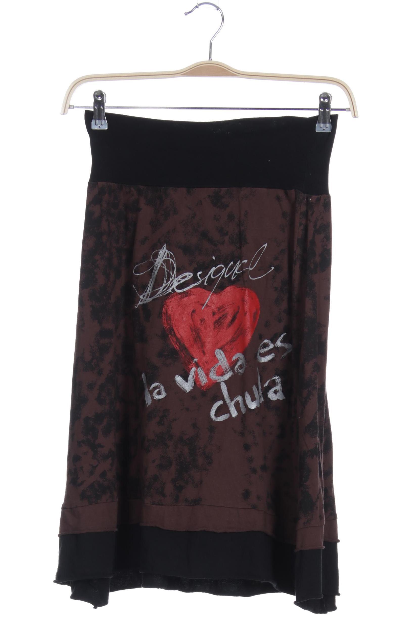 

Desigual Damen Rock, braun, Gr.