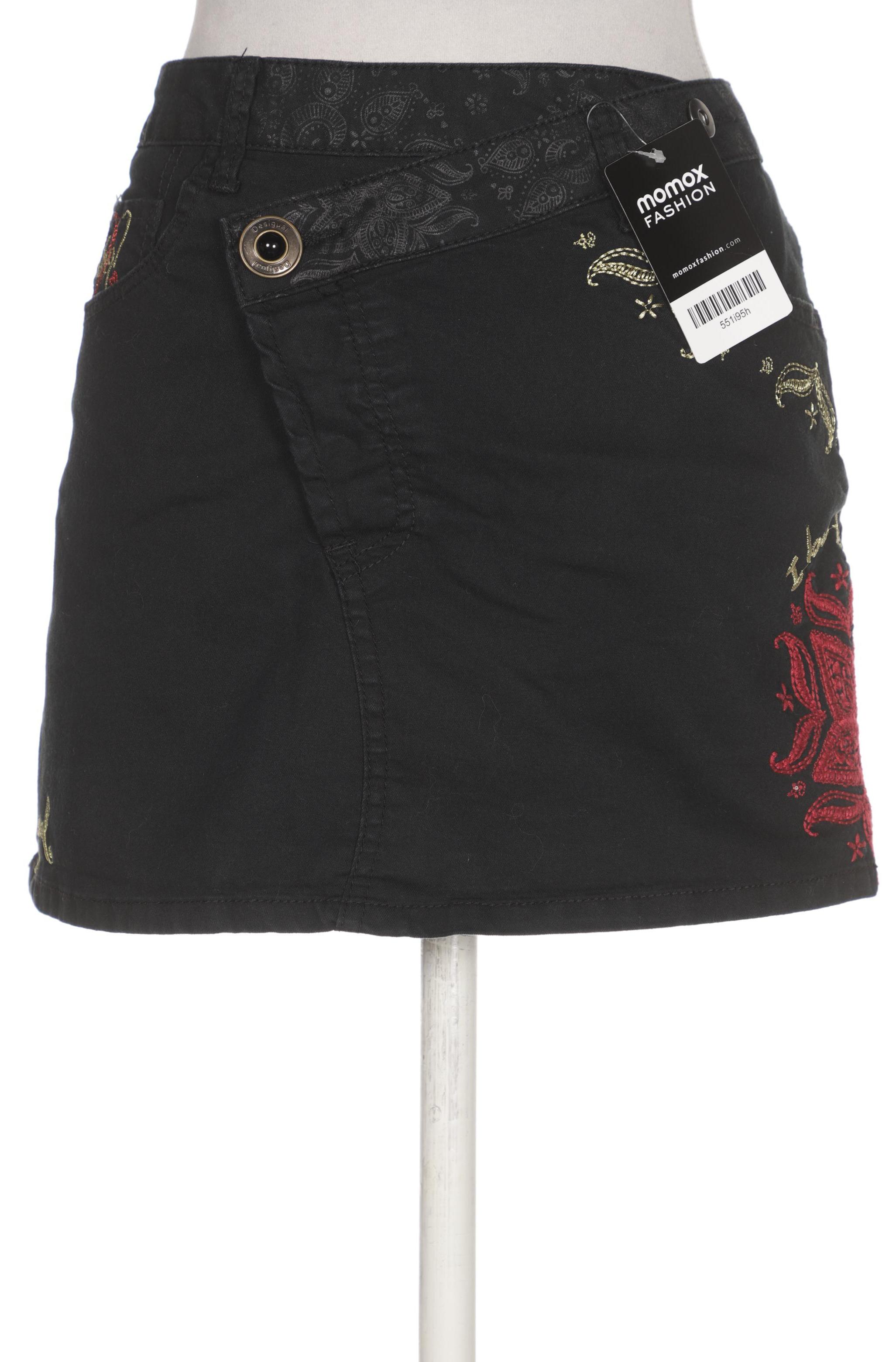 

Desigual Damen Rock, schwarz, Gr. 40