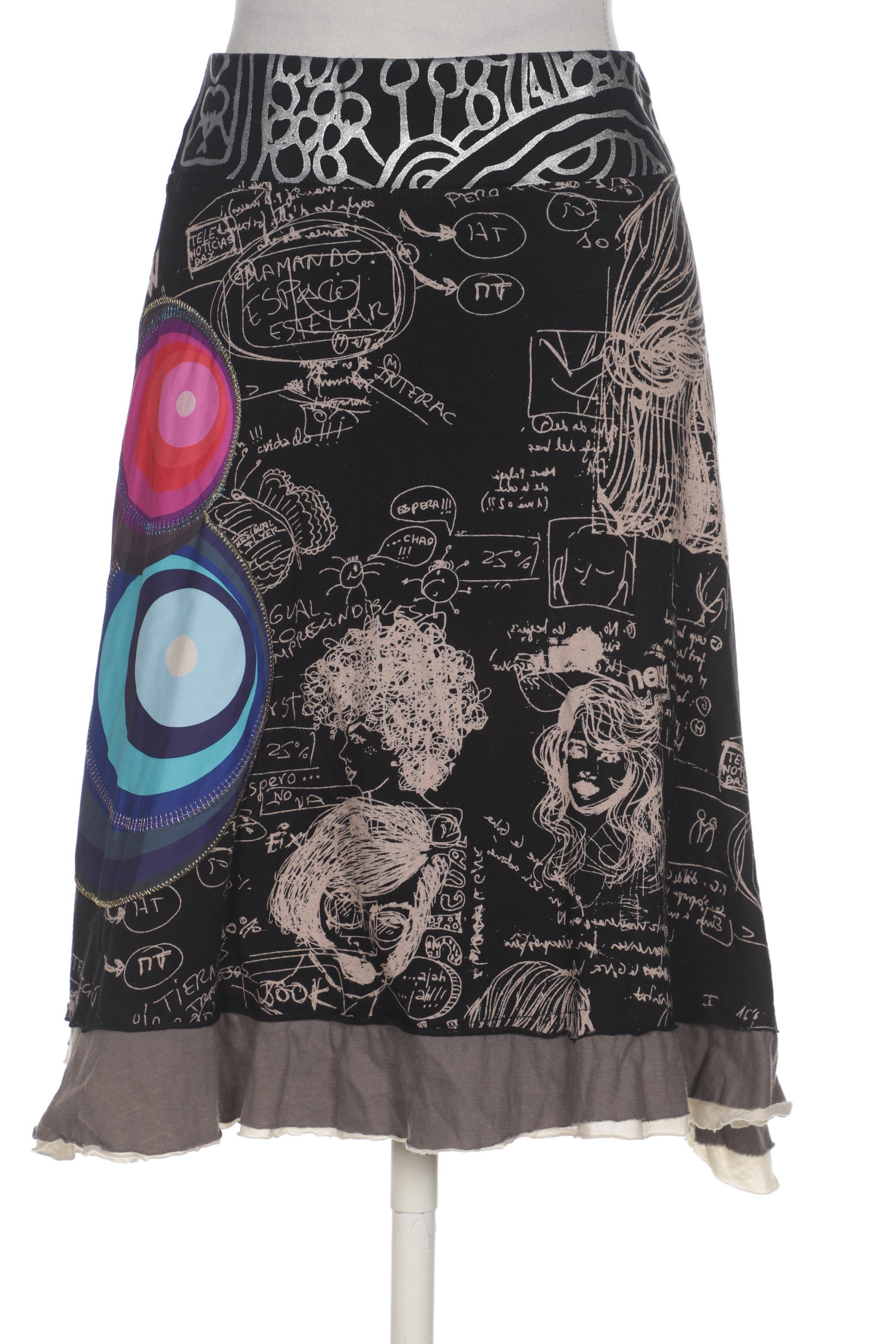 

Desigual Damen Rock, schwarz, Gr. 38