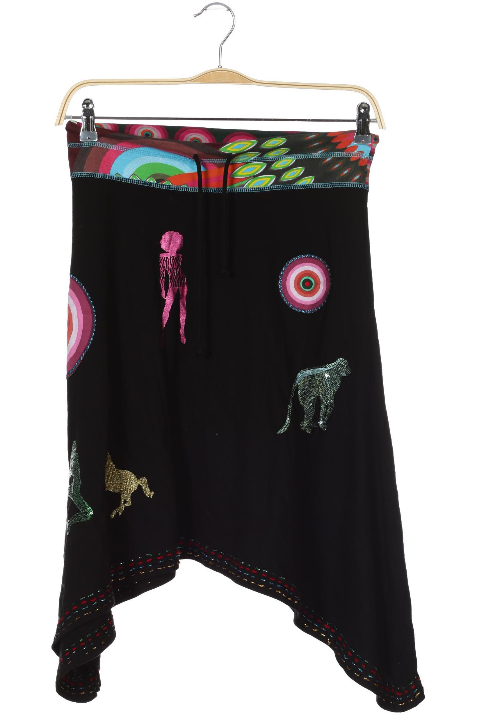 

Desigual Damen Rock, schwarz, Gr.