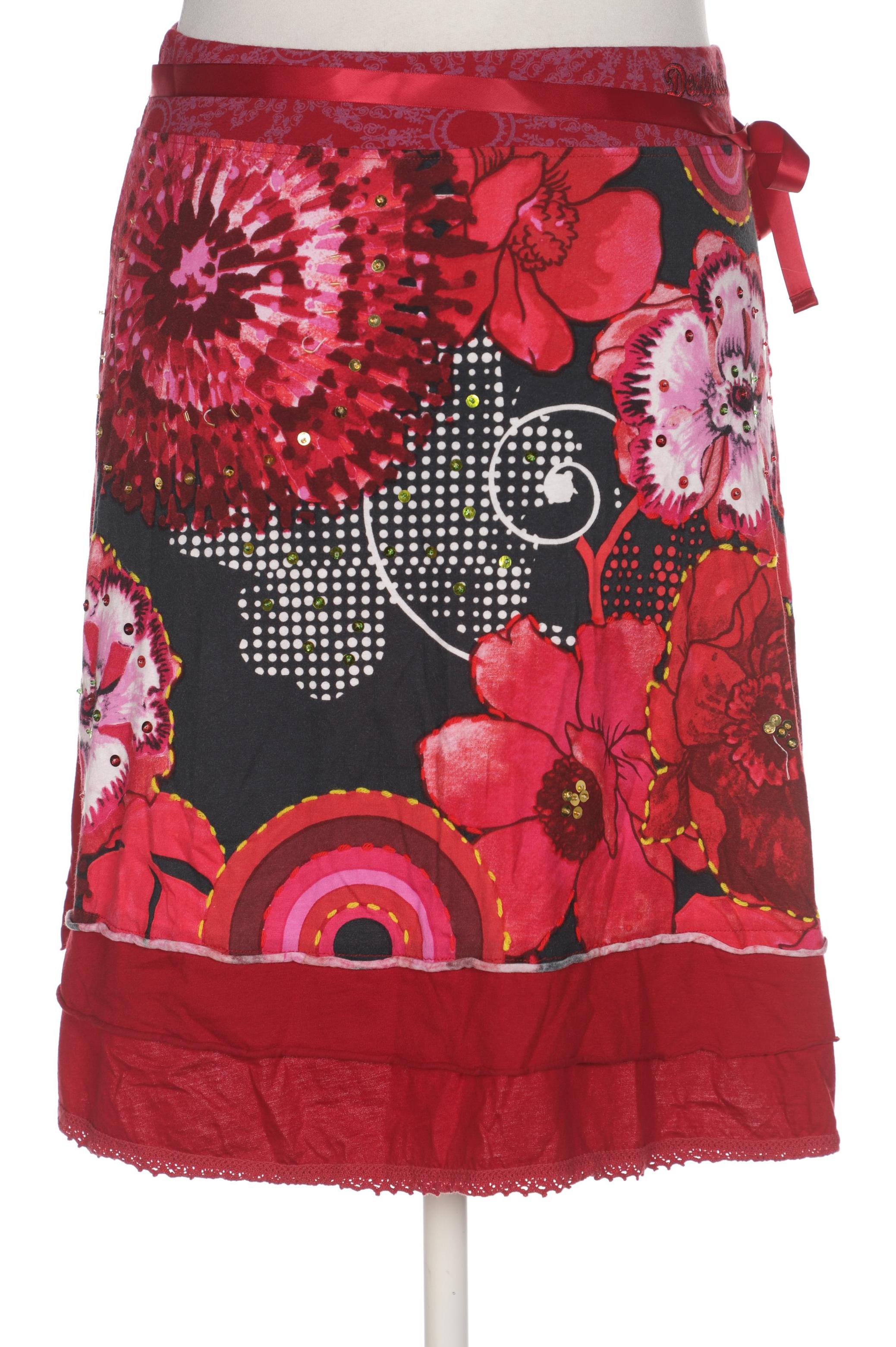 

Desigual Damen Rock, rot, Gr. 42