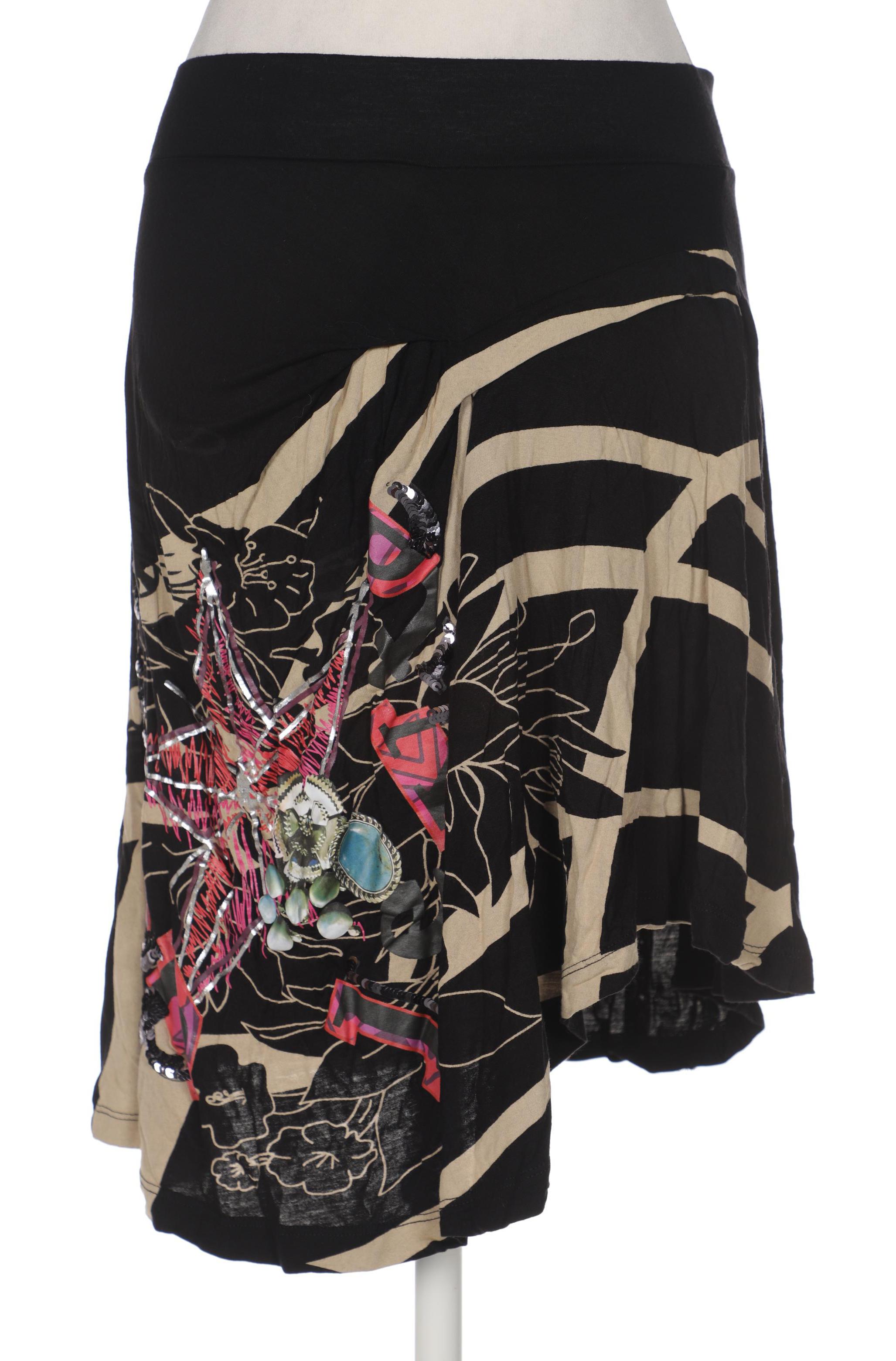 

Desigual Damen Rock, schwarz, Gr. 36