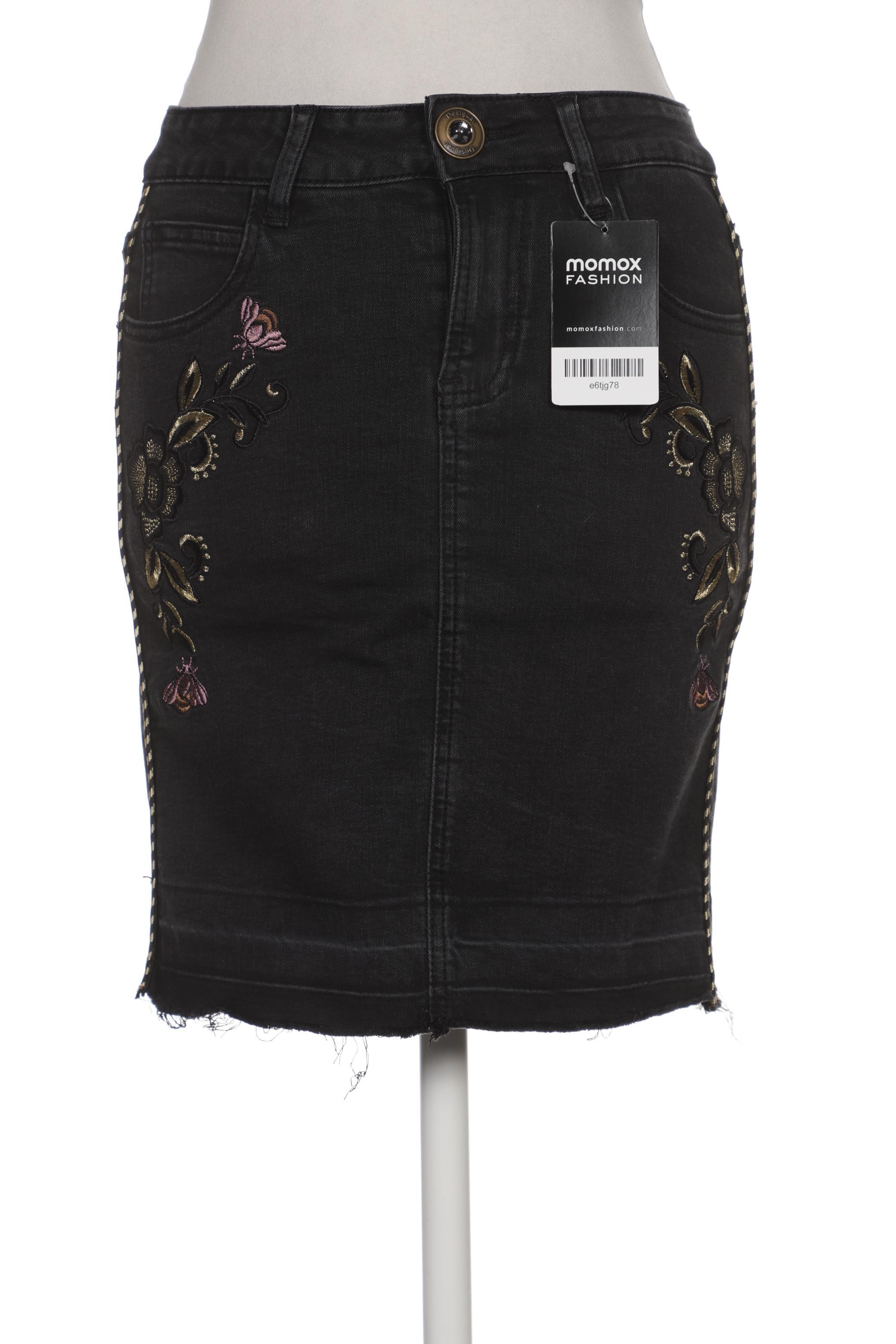 

Desigual Damen Rock, grau, Gr. 24
