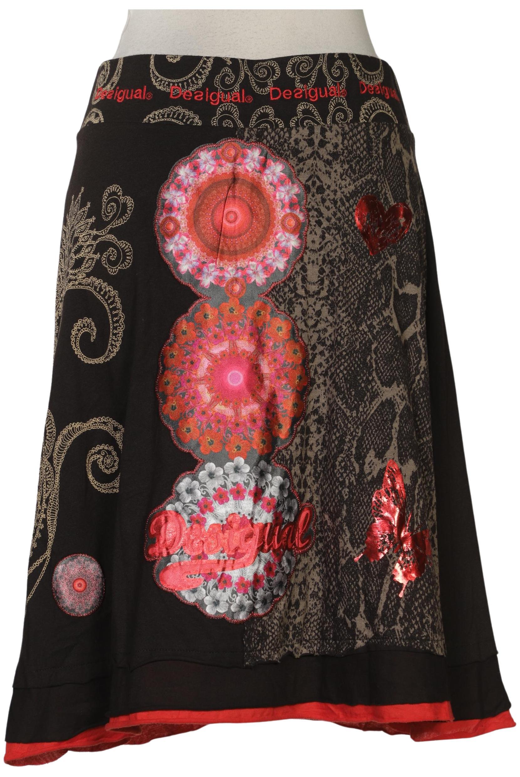 

Desigual Damen Rock, mehrfarbig, Gr. 38