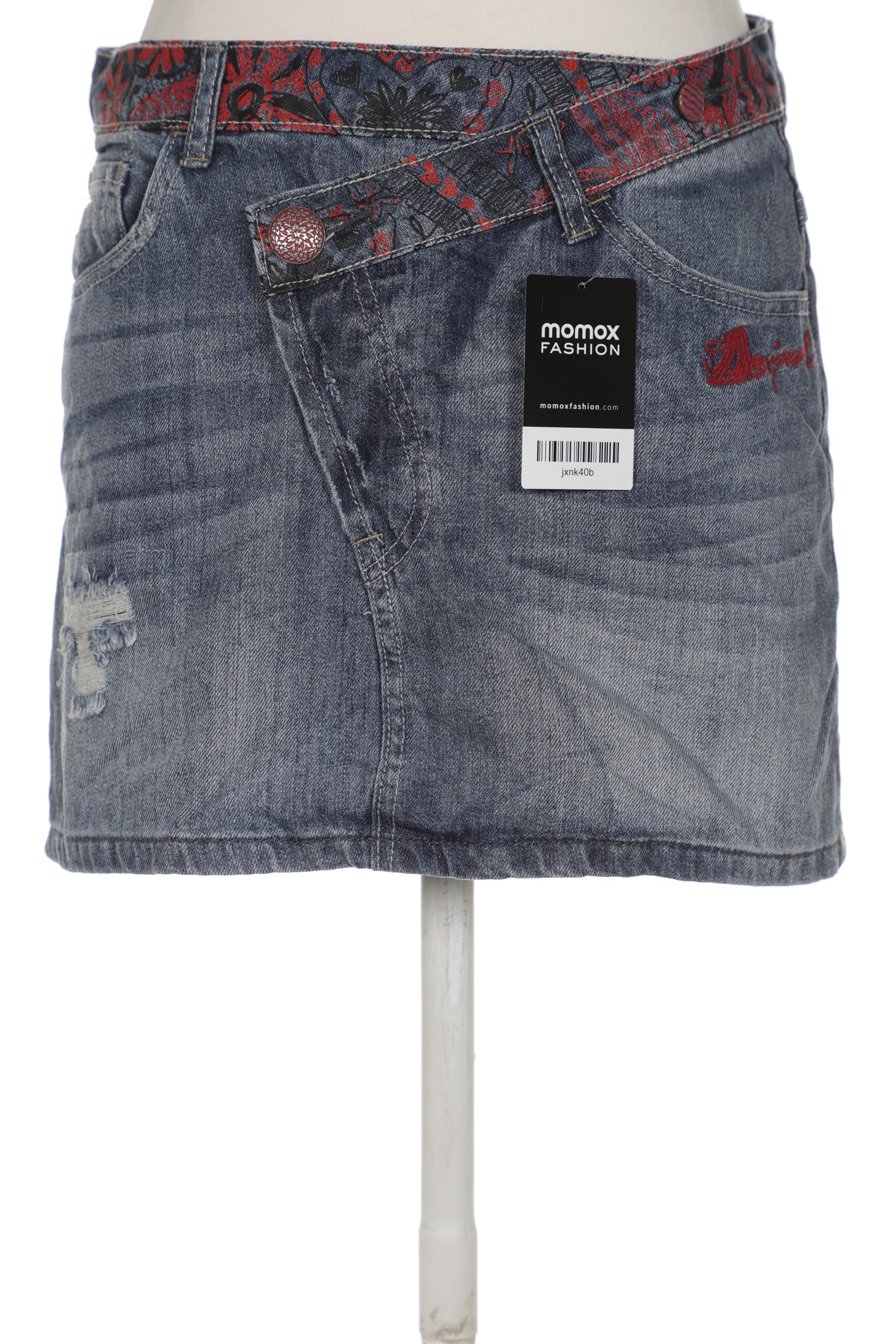 

Desigual Damen Rock, blau, Gr. 38