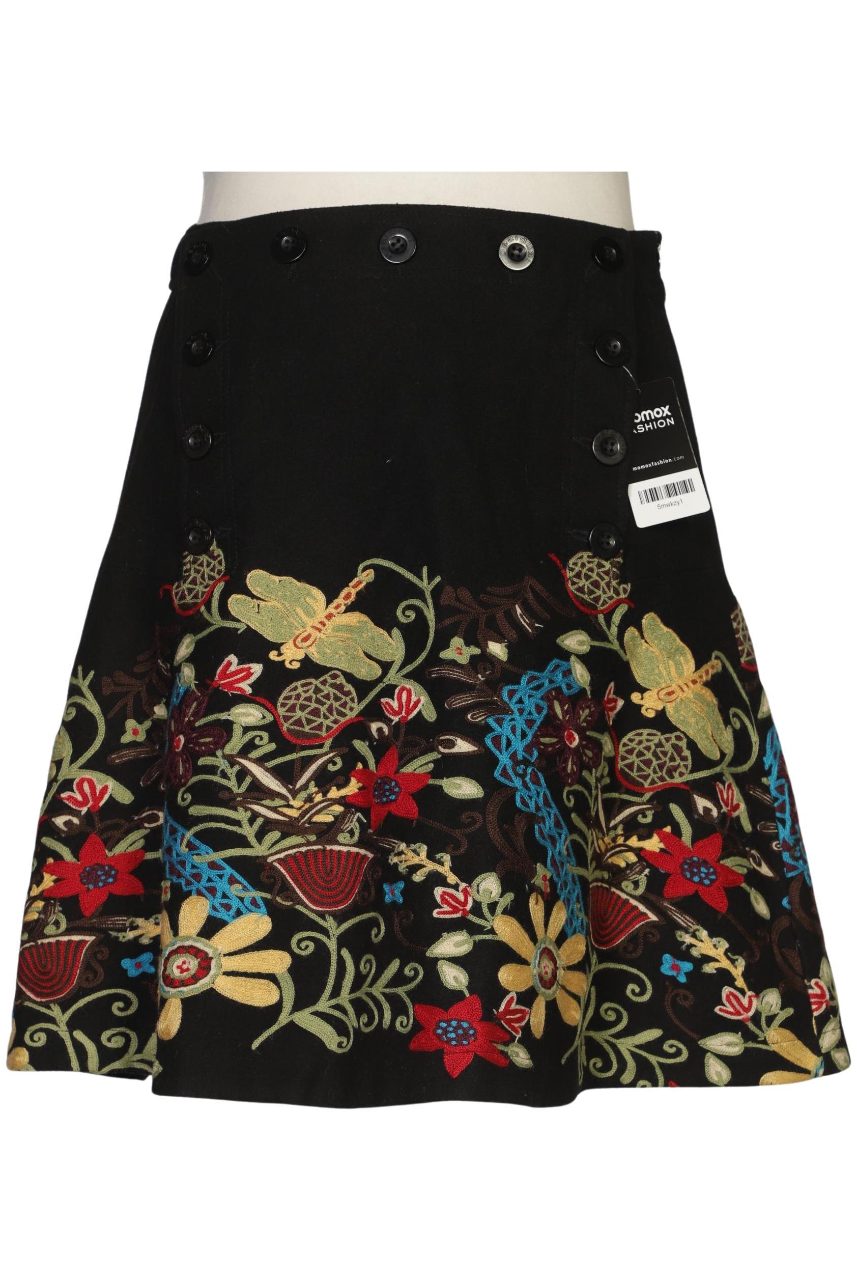 

Desigual Damen Rock, schwarz, Gr. 42