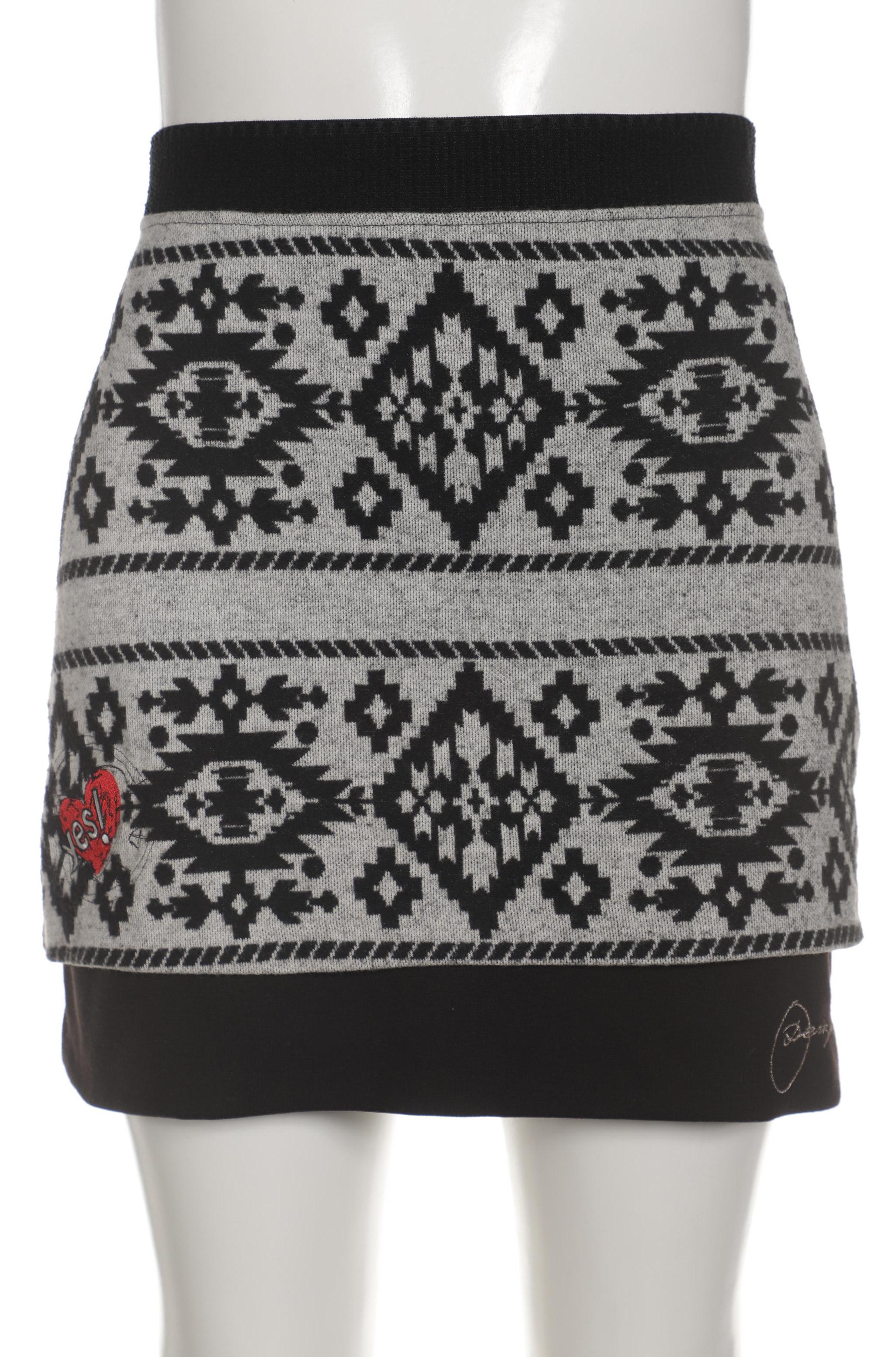 

Desigual Damen Rock, grau, Gr. 44