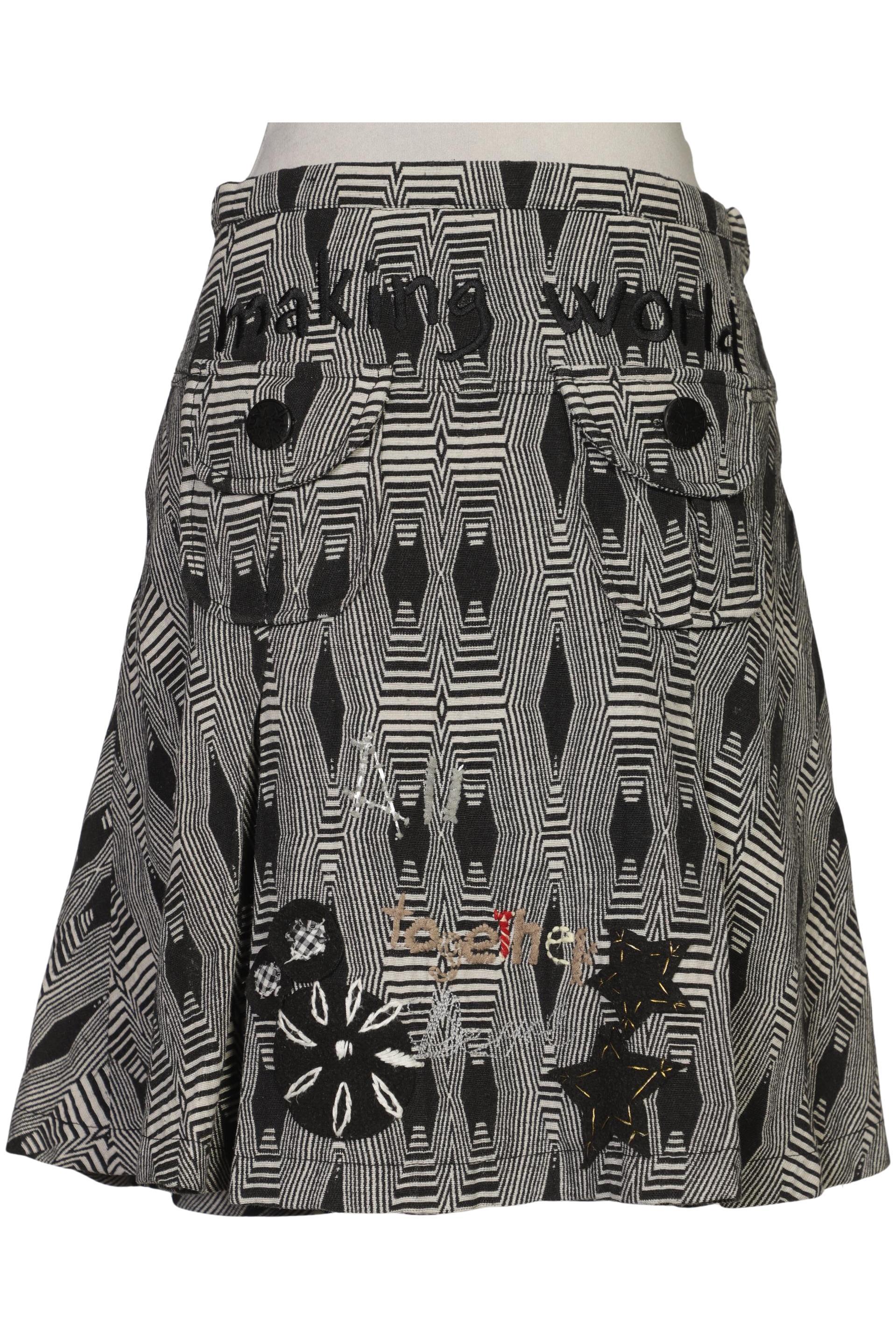 

Desigual Damen Rock, schwarz, Gr. 40
