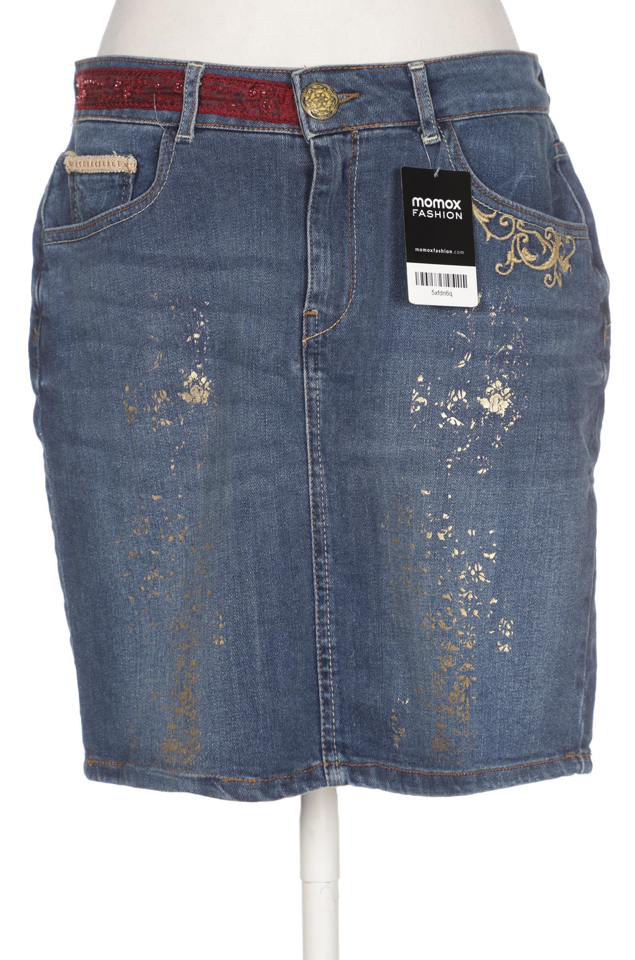 

Desigual Damen Rock, marineblau, Gr. 38