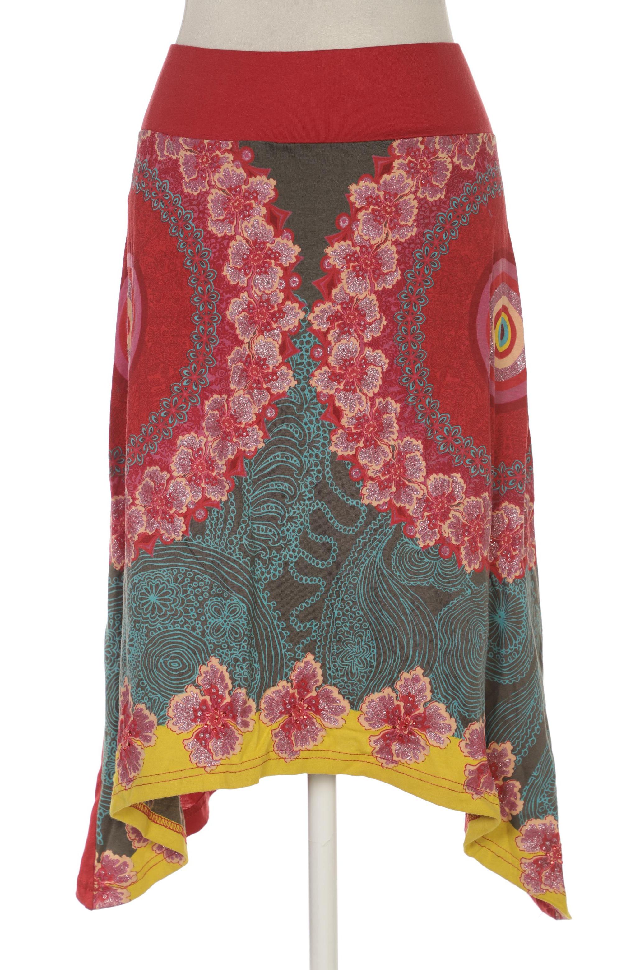 

Desigual Damen Rock, rot, Gr. 42