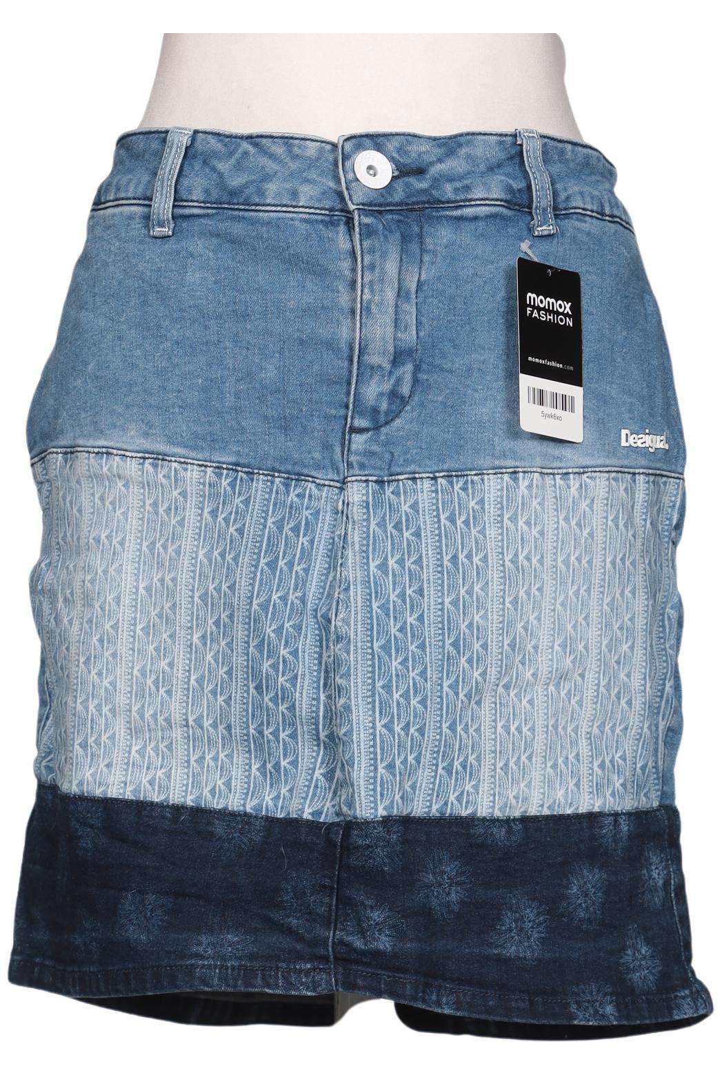 

Desigual Damen Rock, hellblau, Gr. 30