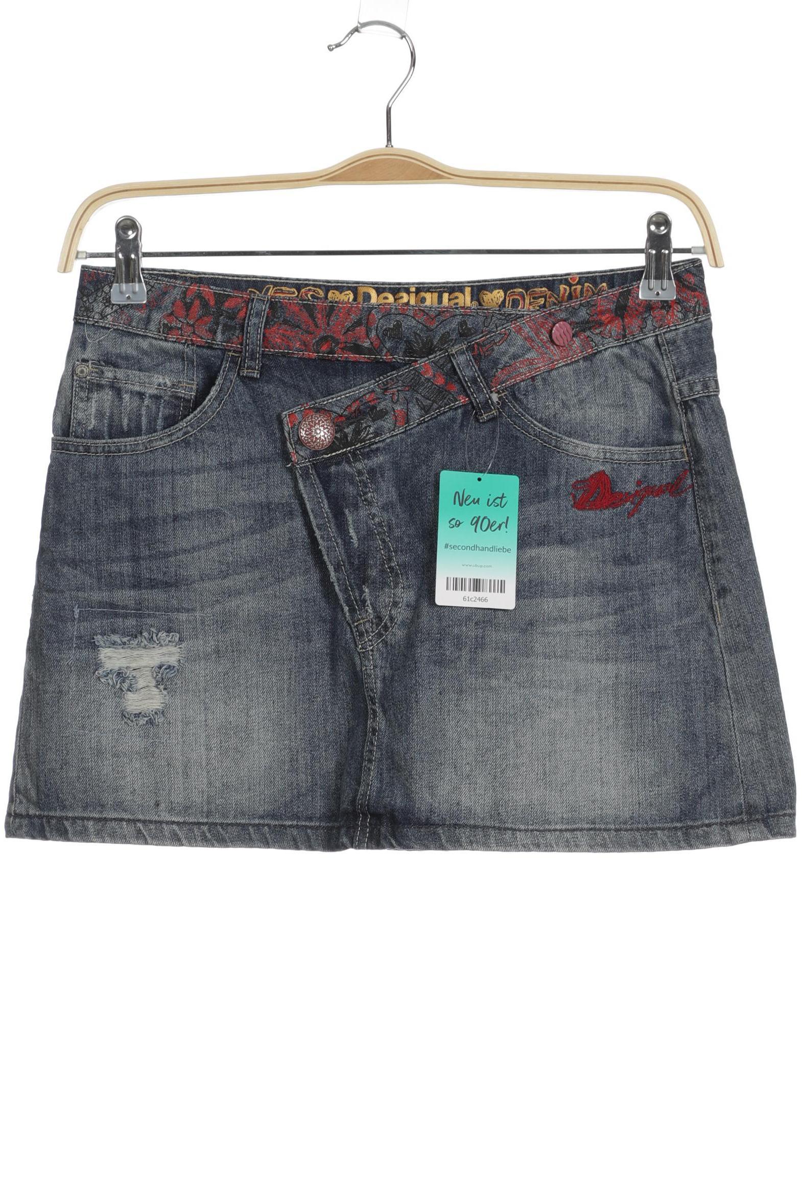 

Desigual Damen Rock, blau, Gr. 28