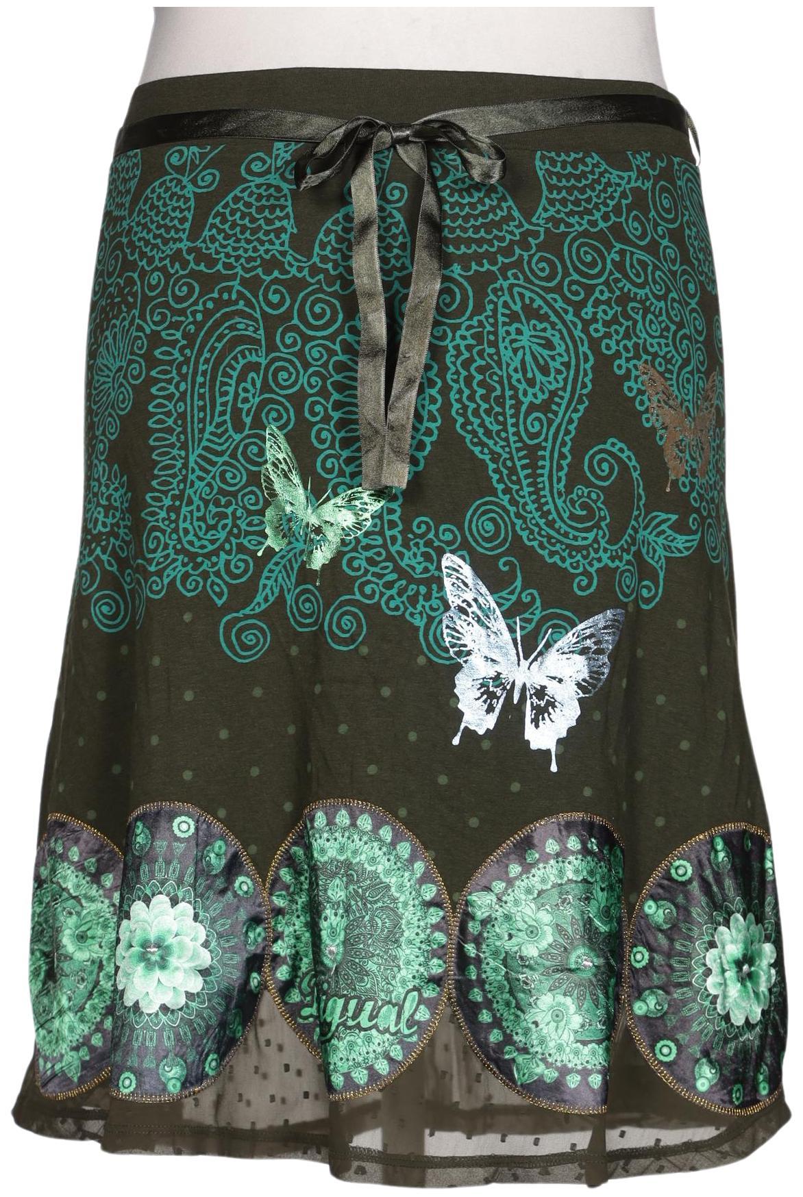 

Desigual Damen Rock, grün, Gr. 42