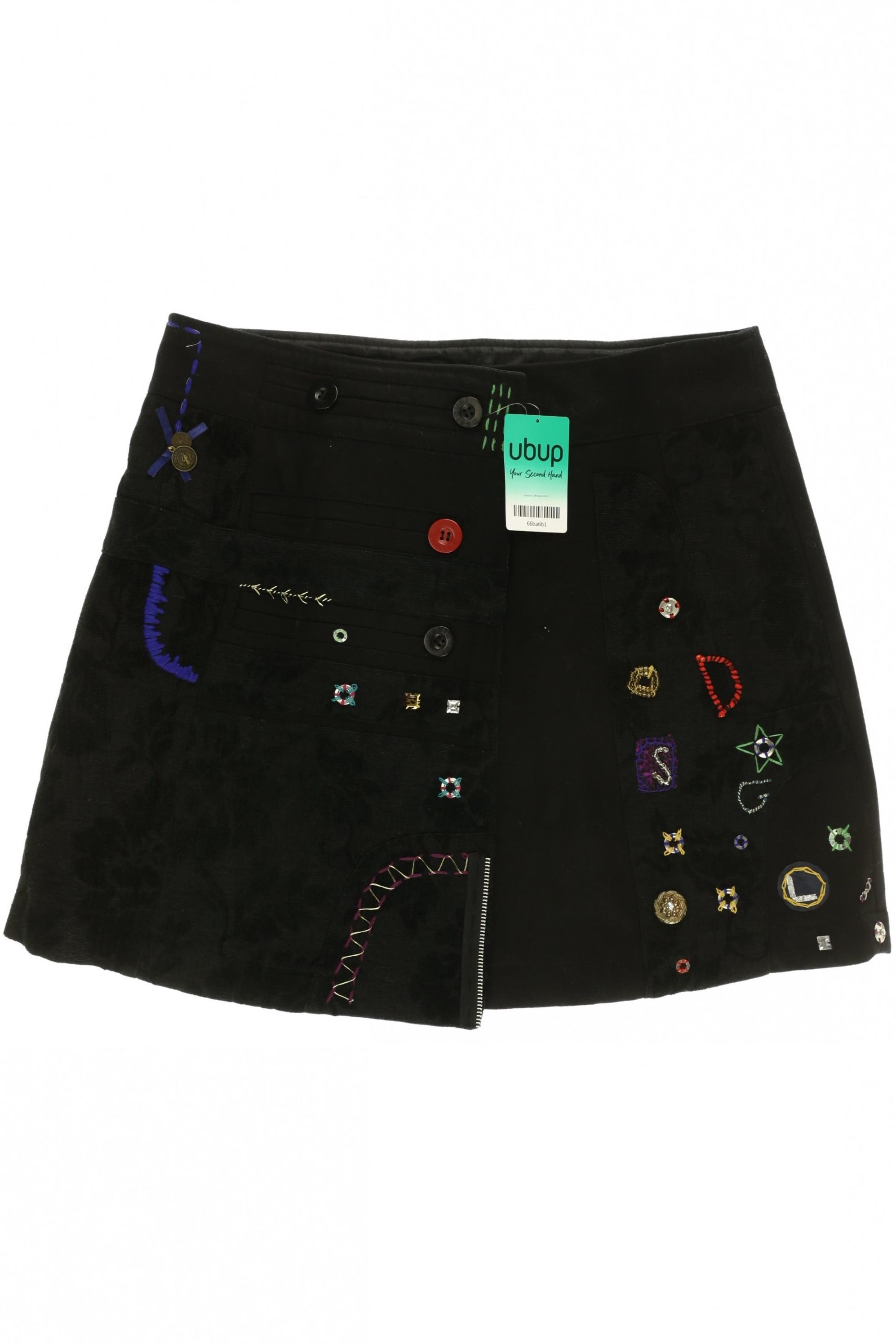 

Desigual Damen Rock, schwarz, Gr. 42