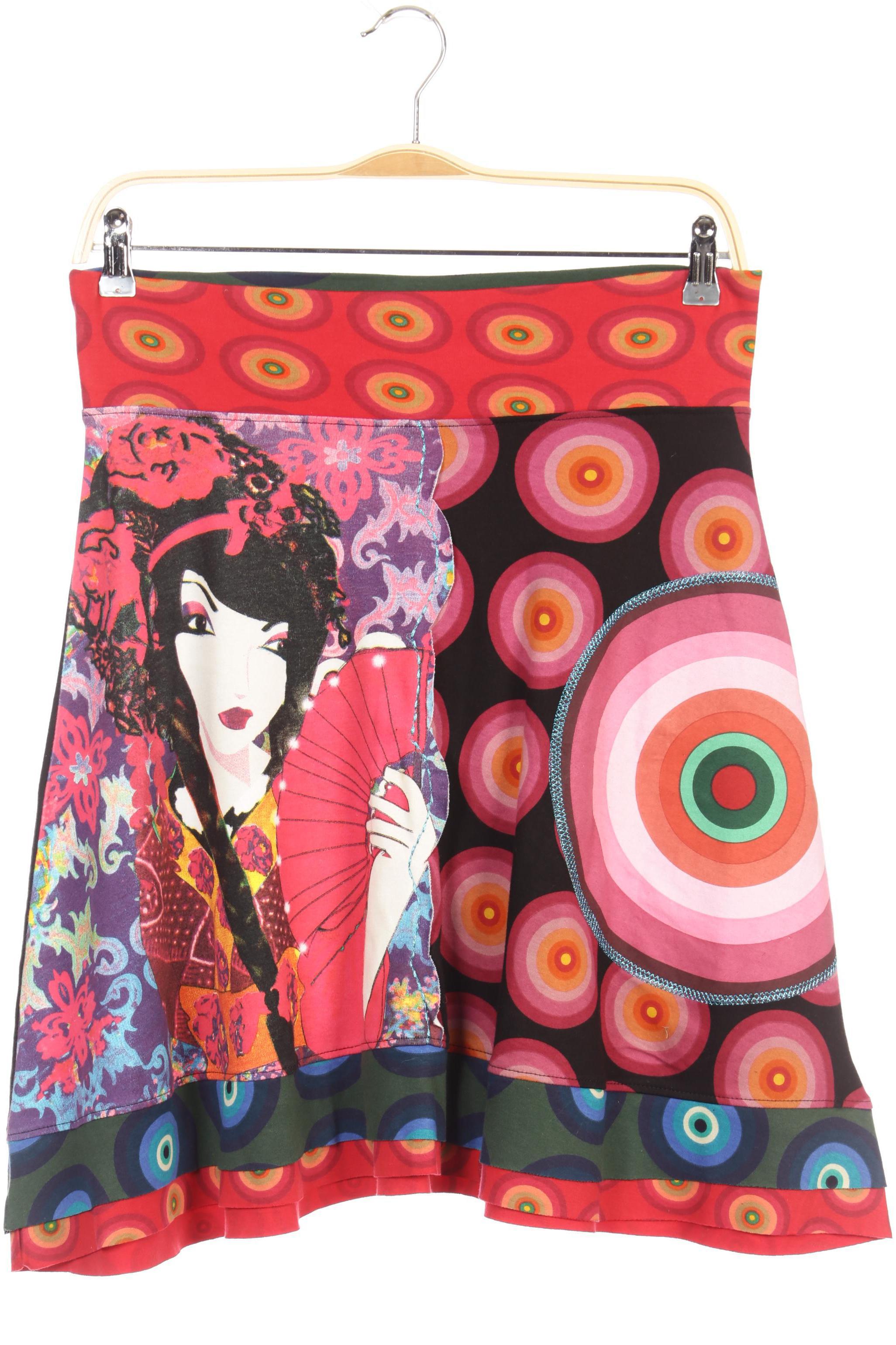 

Desigual Damen Rock, rot, Gr.